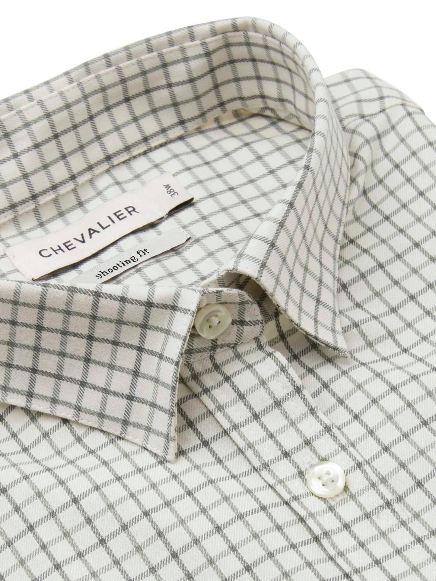Chorley Shooting Fit Shirt Women - Thyme Green Tattersall - 3