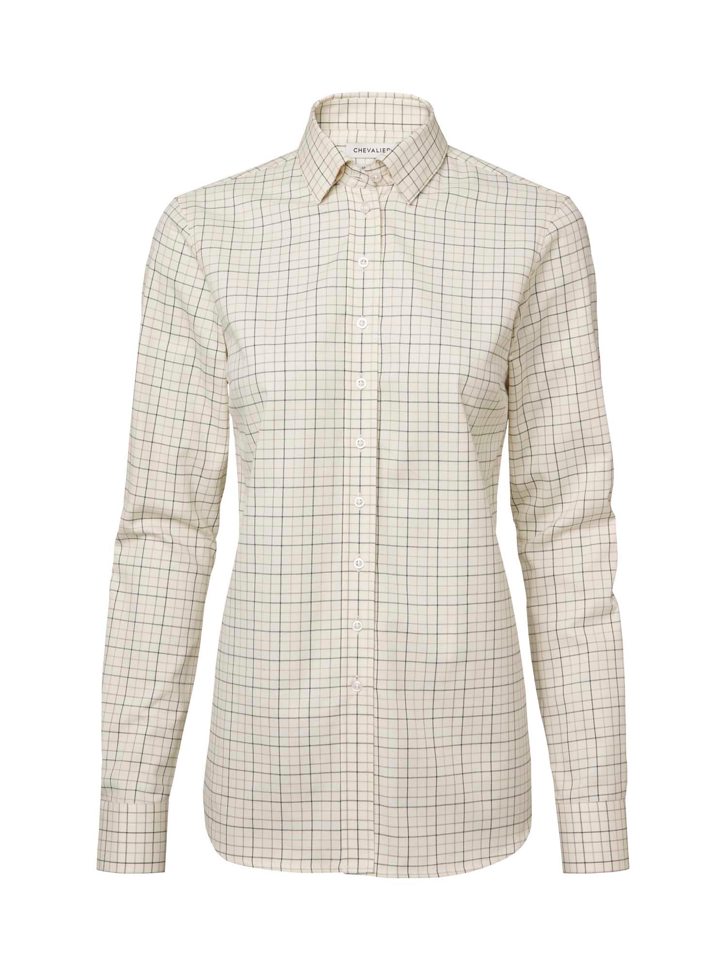 Chorley Shooting Fit Shirt Women - Rifle Green Tattersall - 1