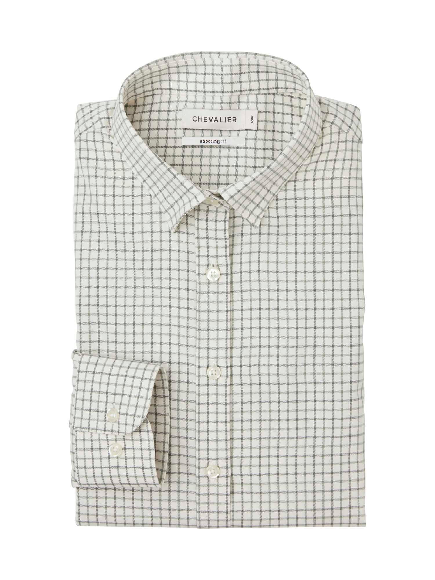 Chorley Shooting Fit Shirt Women - Thyme Green Tattersall - 2