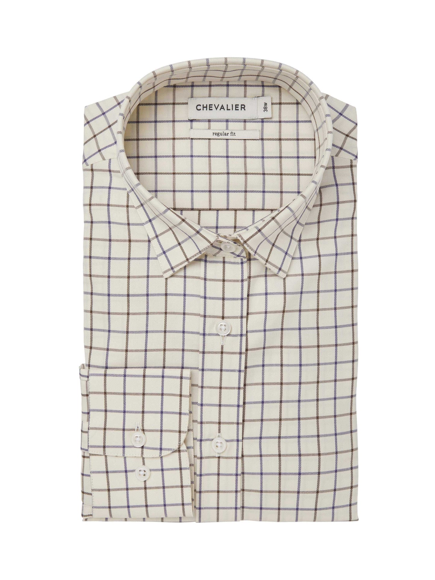 Sheppey Shirt Women - Chestnut Tattersall - 3