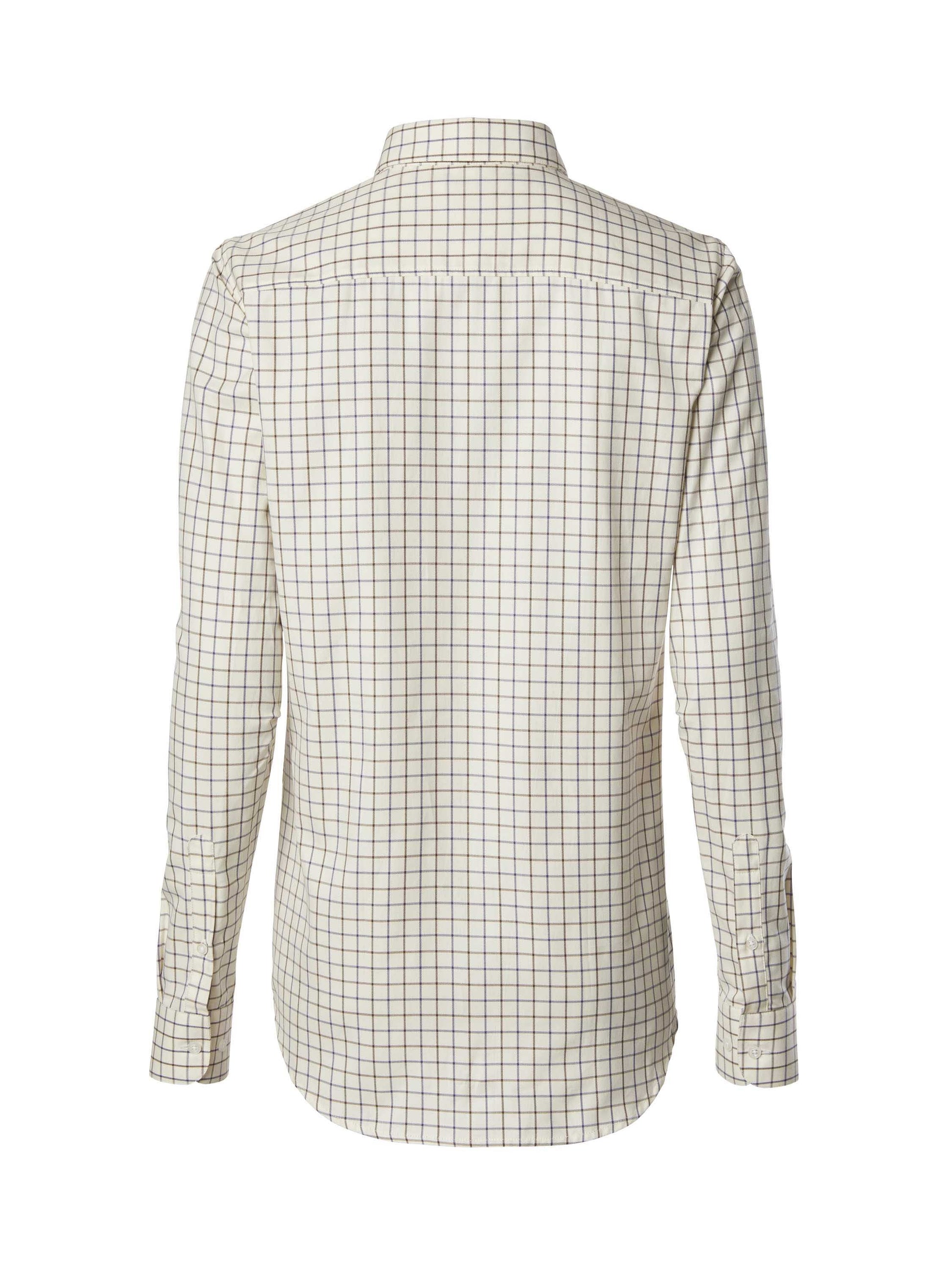 Sheppey Shirt Women - Chestnut Tattersall - 2