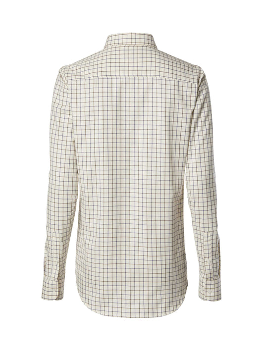 Sheppey Shirt Women - Chestnut Tattersall - 2