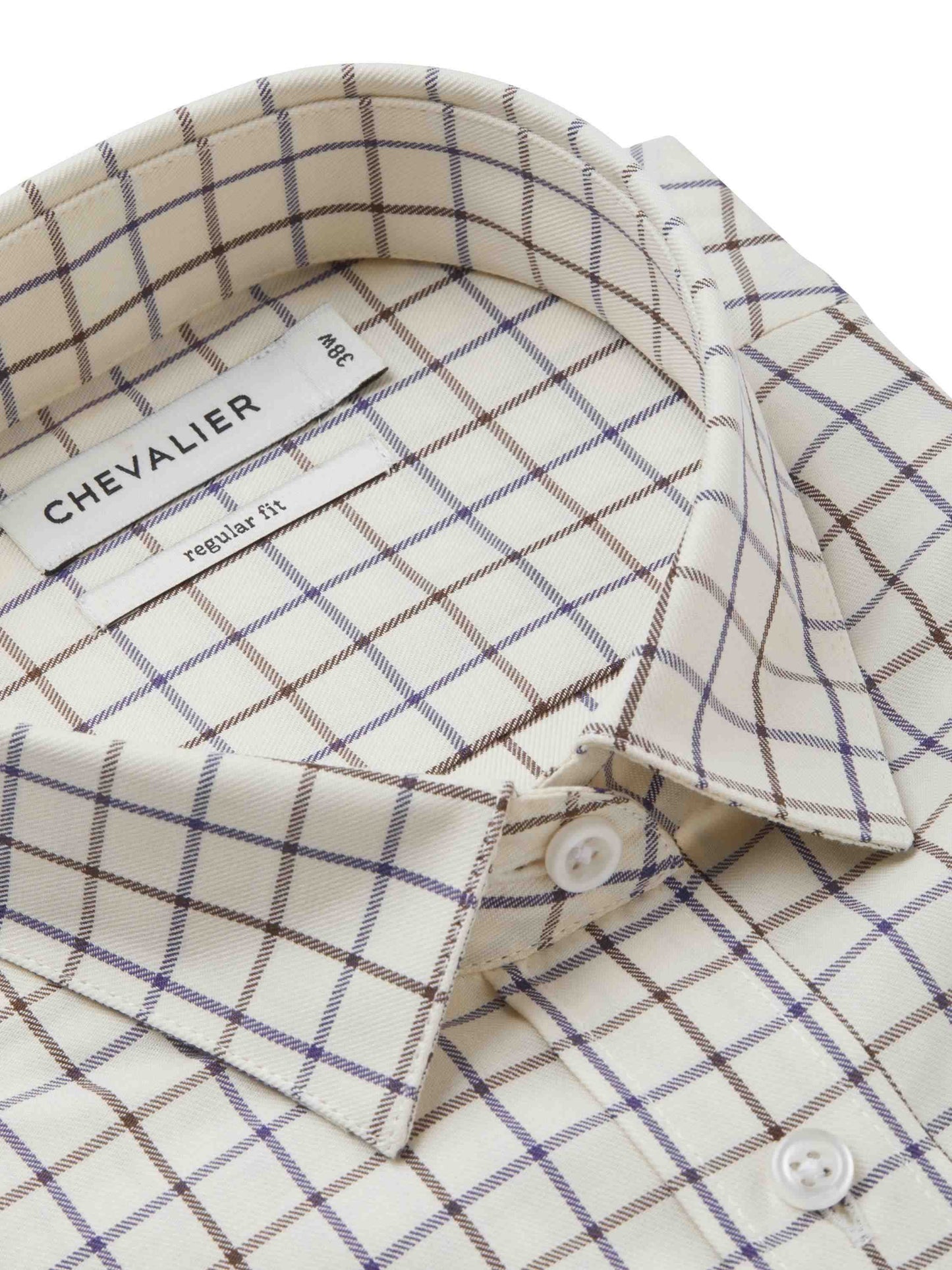 Sheppey Shirt Women - Chestnut Tattersall - 4
