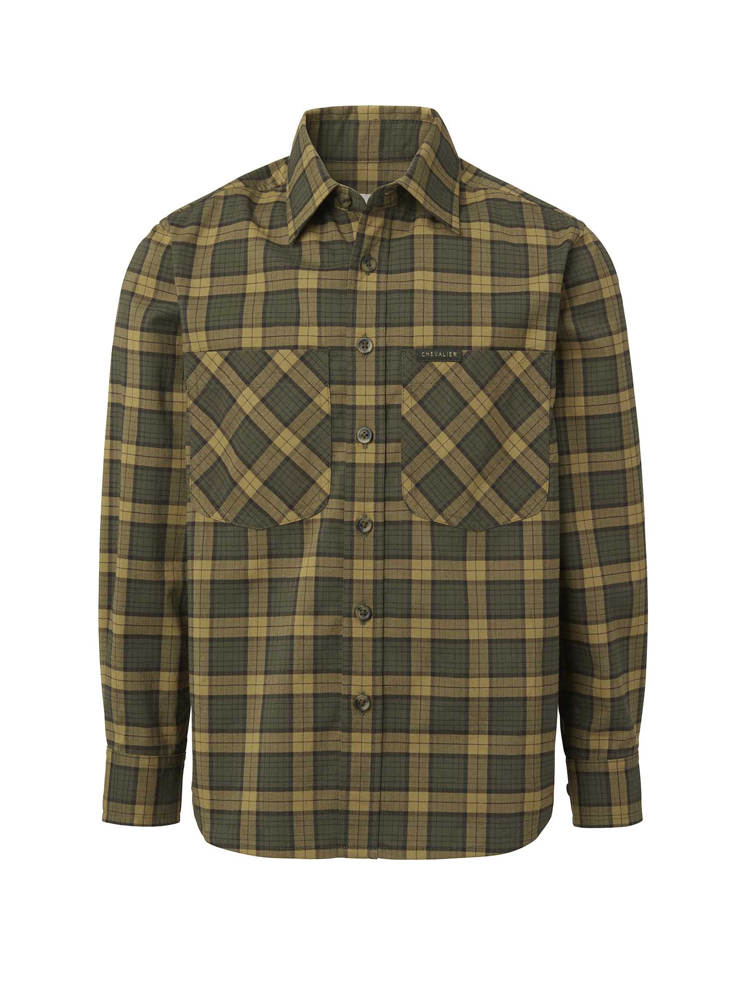 Cub Coolmax Shirt Junior - Moss Checked - 1