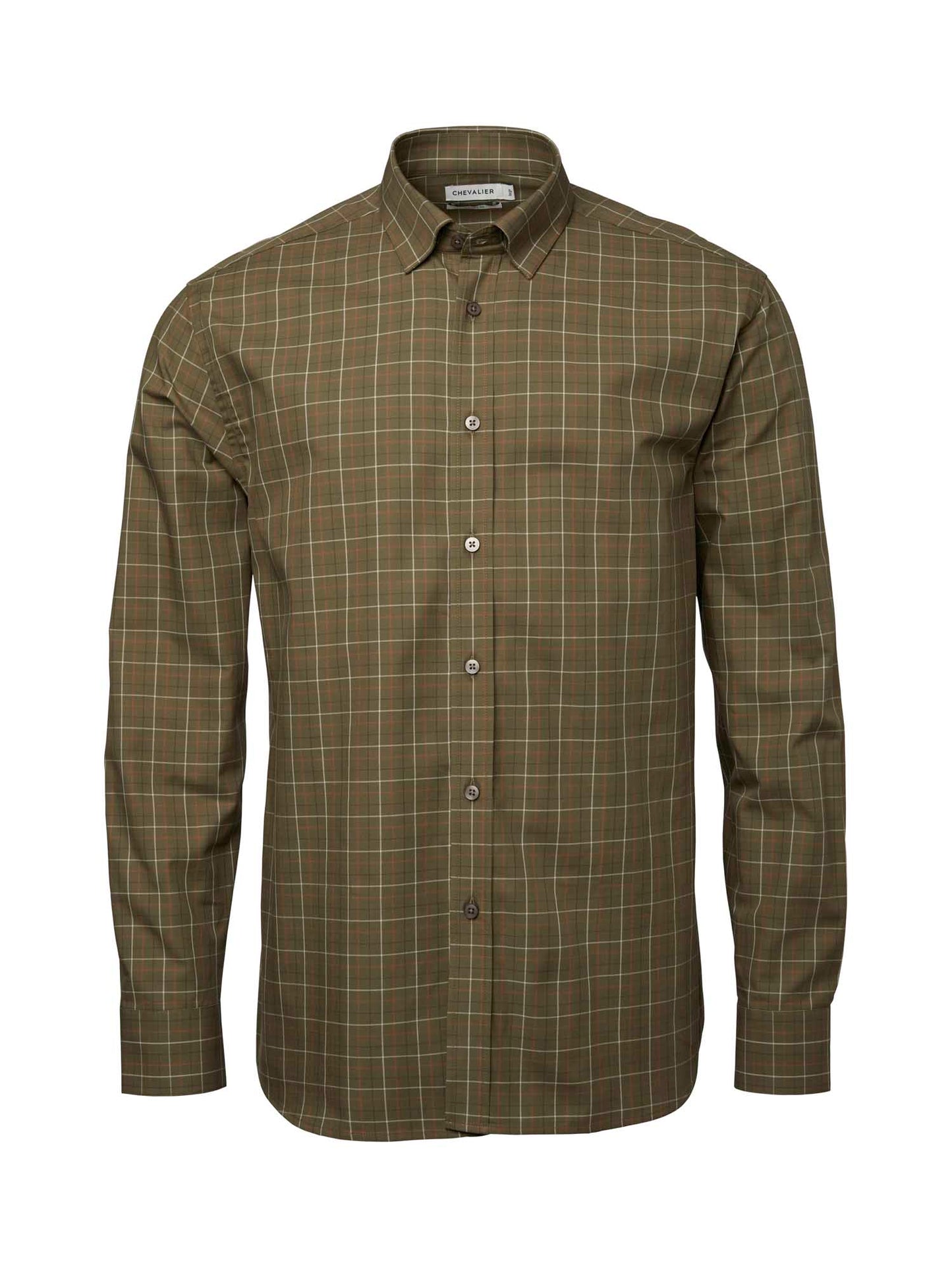Belmont Regular Fit Shirt Men - Forest Green Tattersall - 1