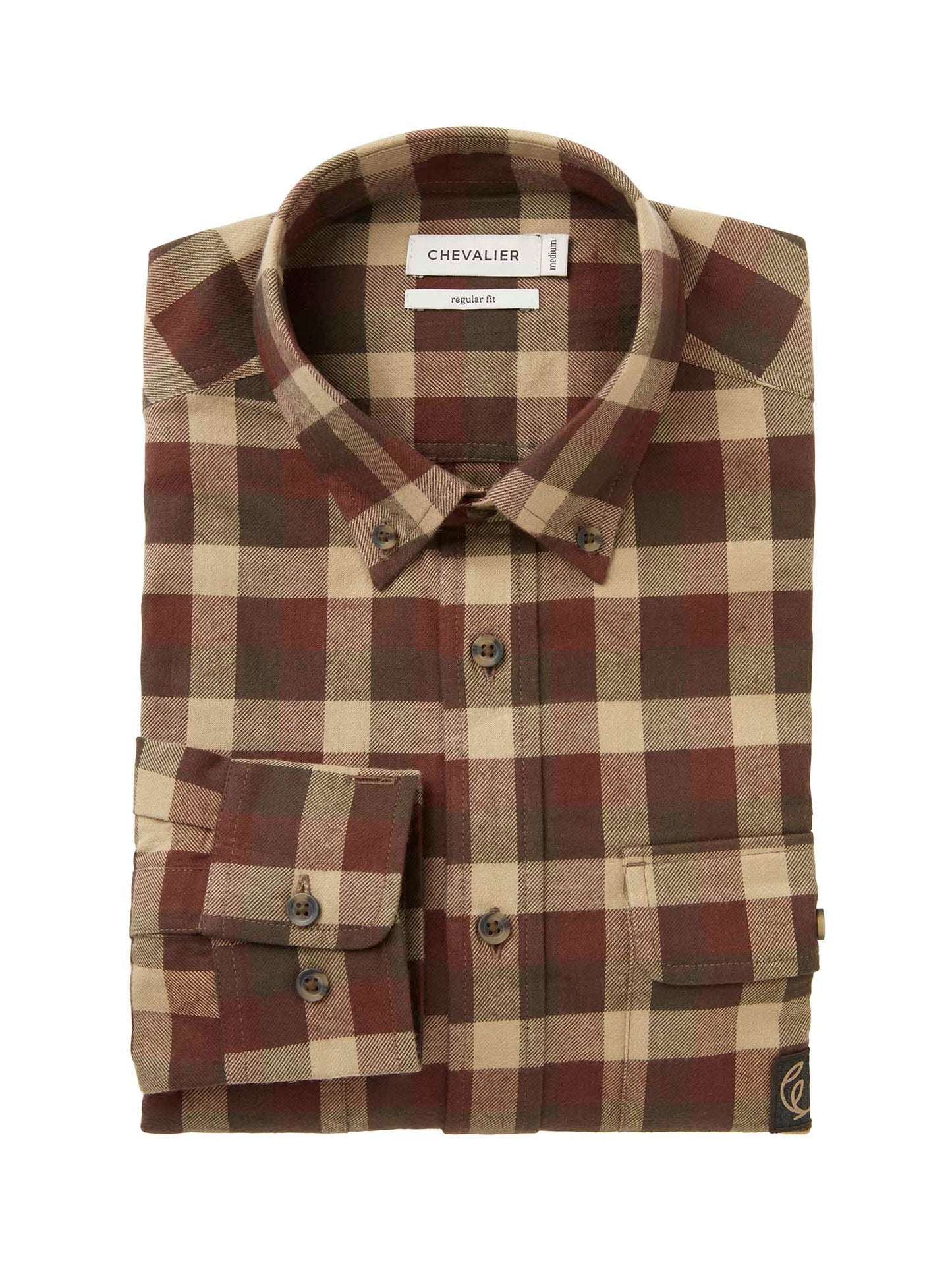 Heron Flannel Shirt Men - Holly Green Checked - 2