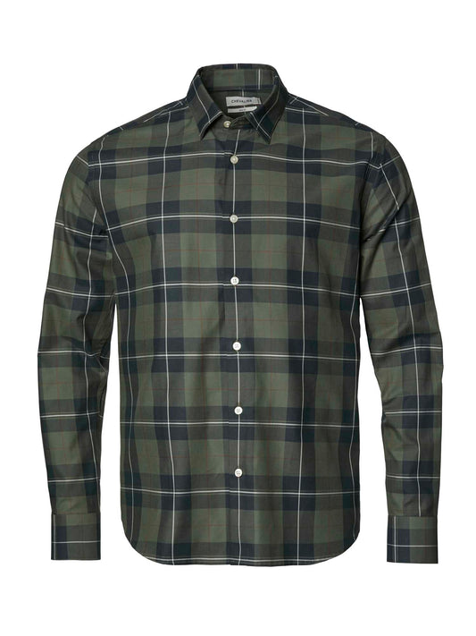 Carlton Contemporary Fit Shirt Men Chevalier Check - Dark - 1