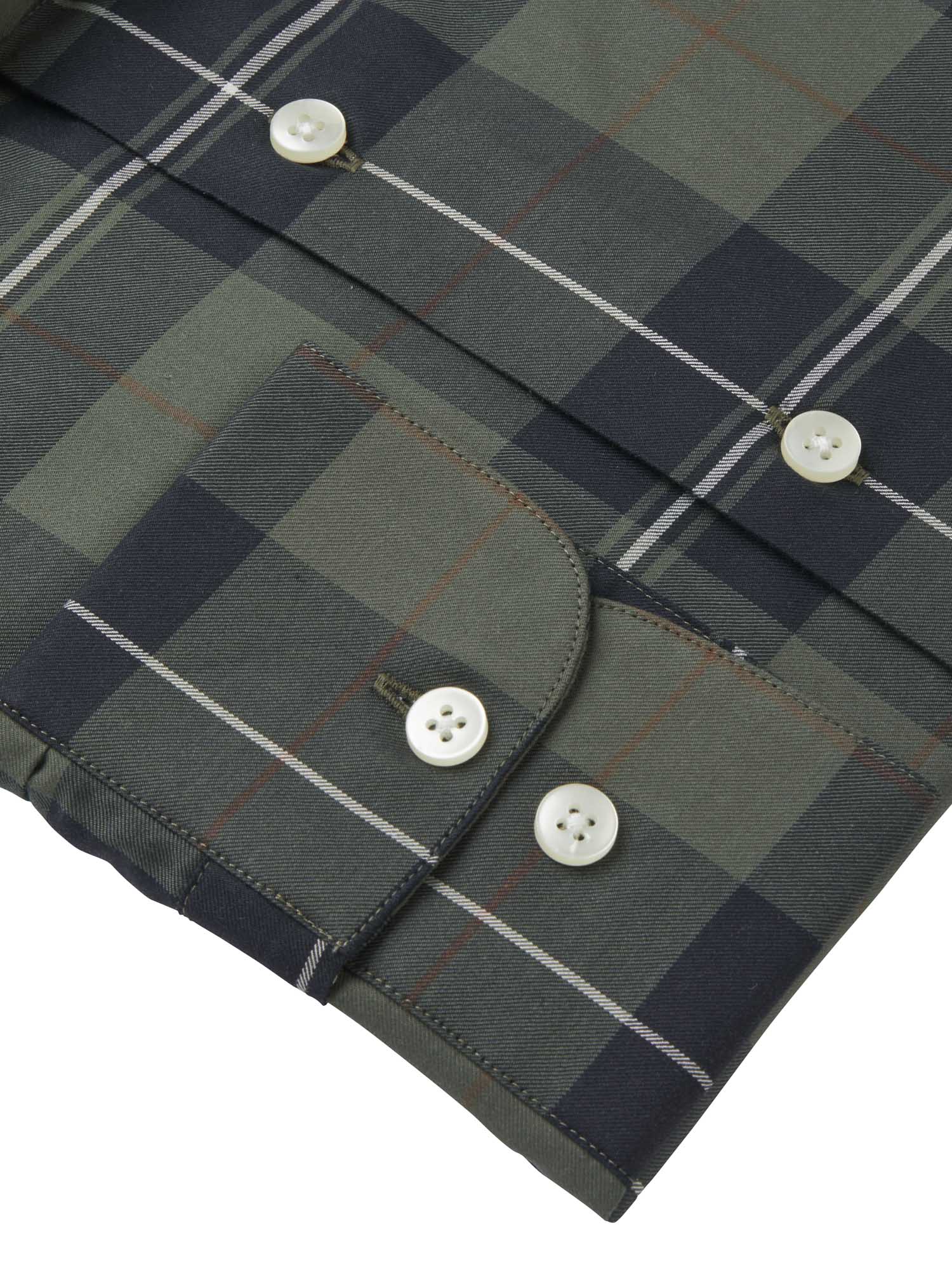 Carlton Contemporary Fit Shirt Men Chevalier Check - Dark - 2