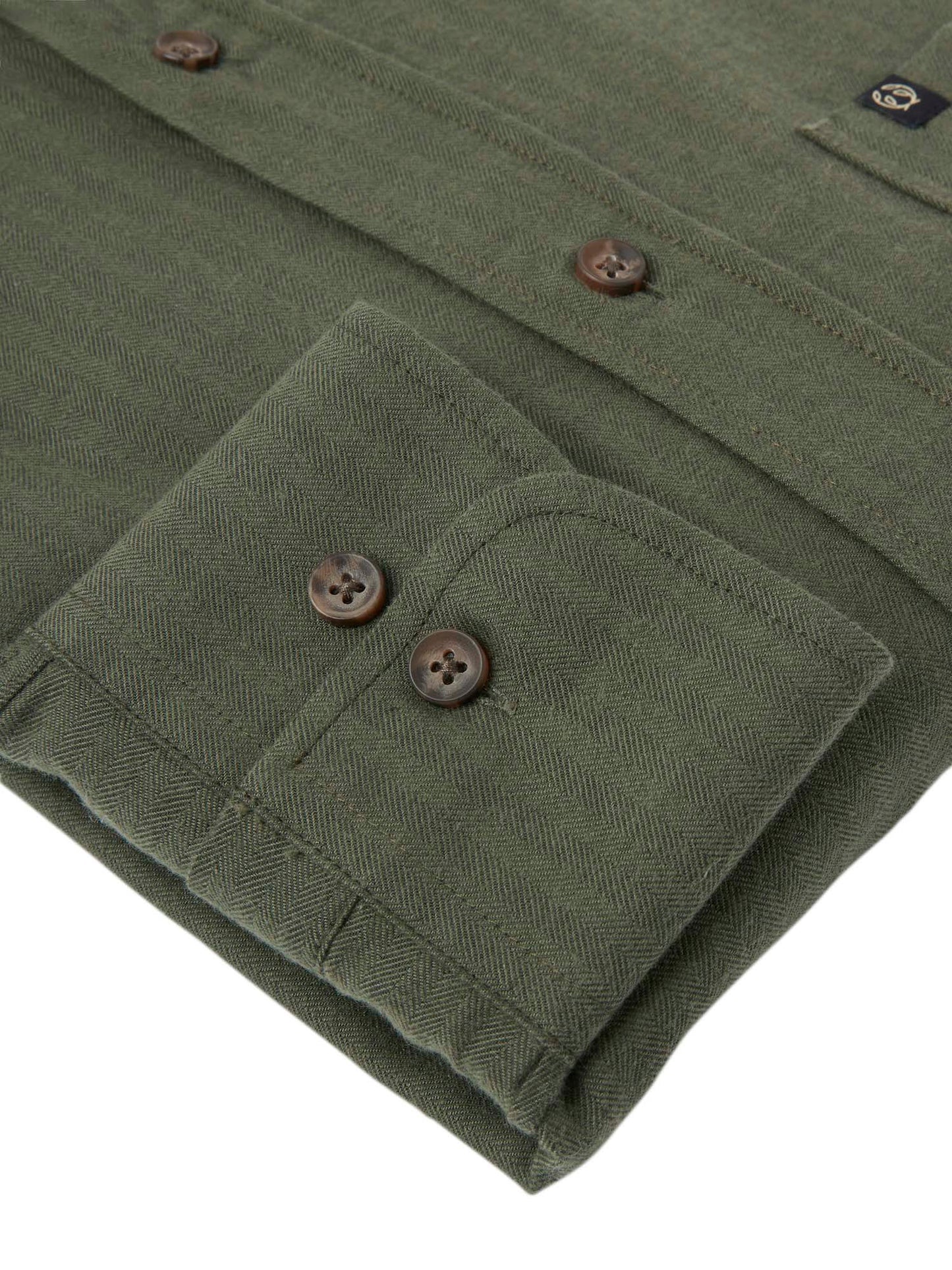 Dalby Regular Fit Shirt Men - Dark Green - 4