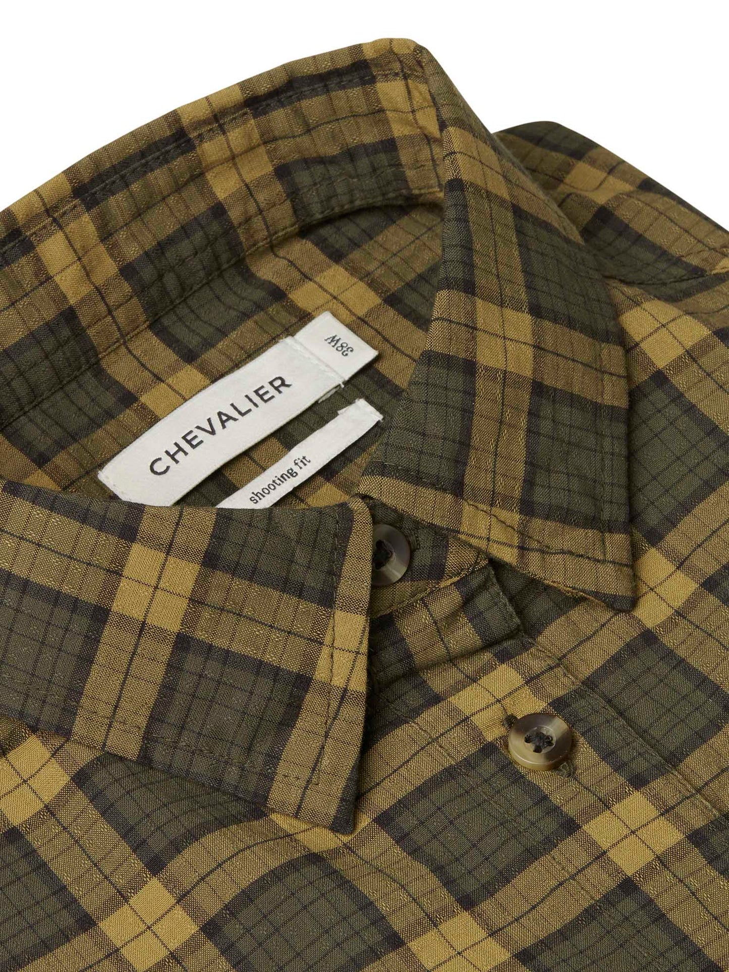 Creek Shooting Fit Coolmax Shirt Women - Moss Checked - 3