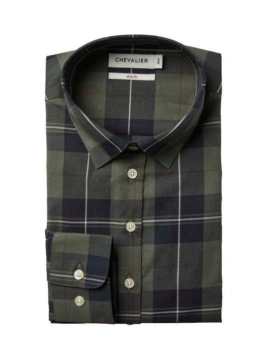 Madeley Contemporary Fit Shirt Women - Chevalier Check Dark - 2