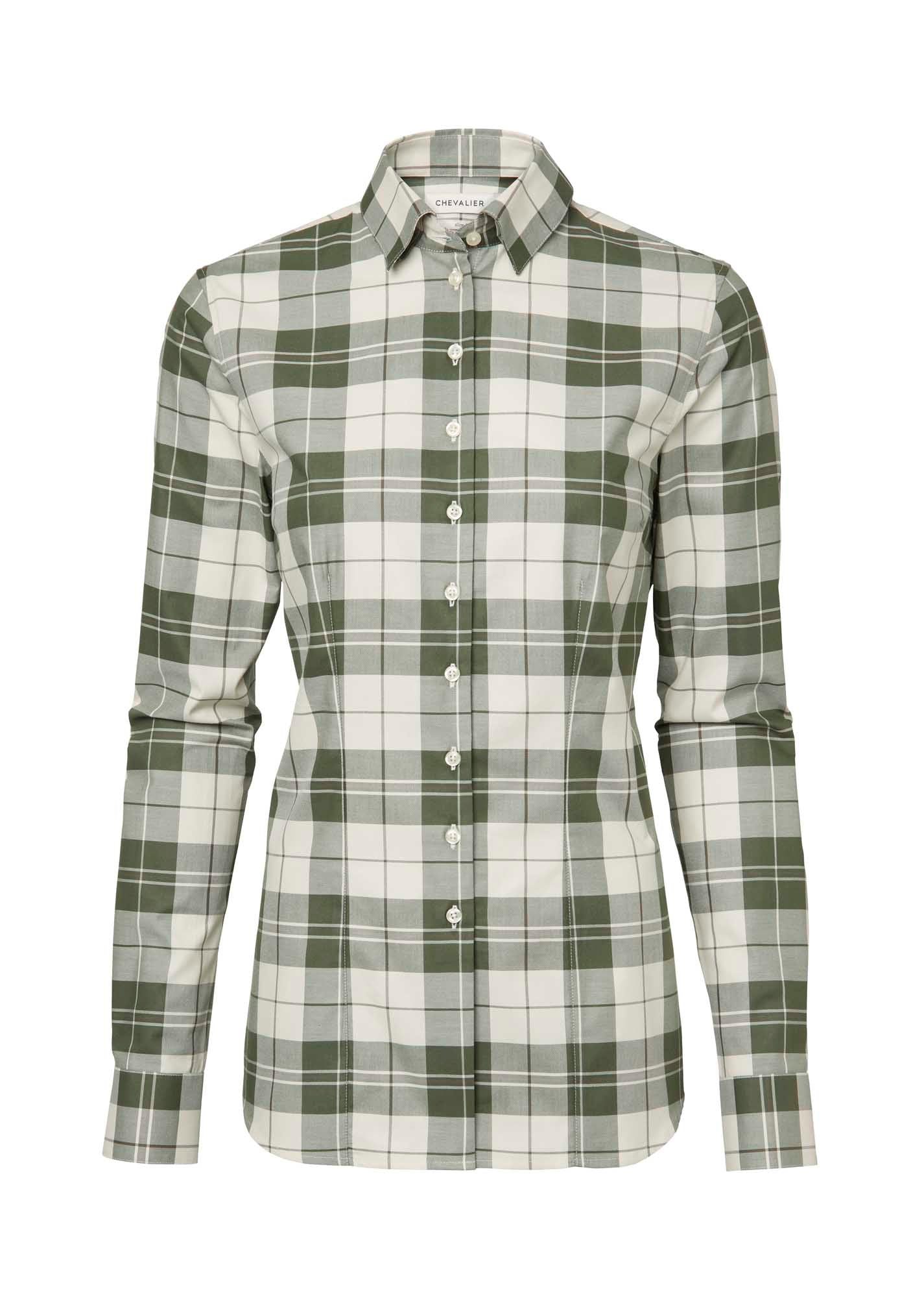 Madeley Contemporary Fit Shirt Women Chevalier Check - Light - 1