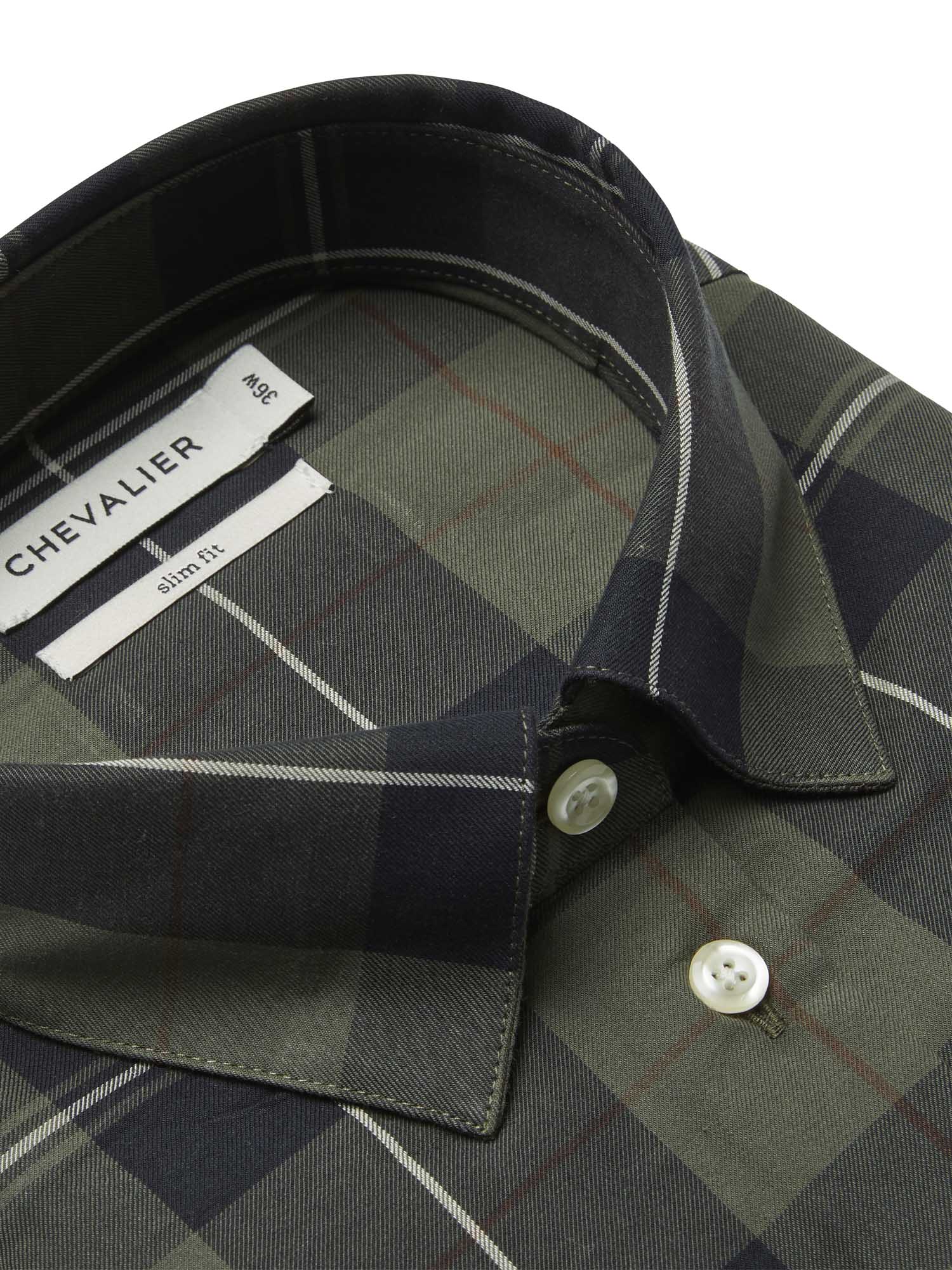 Madeley Contemporary Fit Shirt Women Chevalier Check - Dark - 3