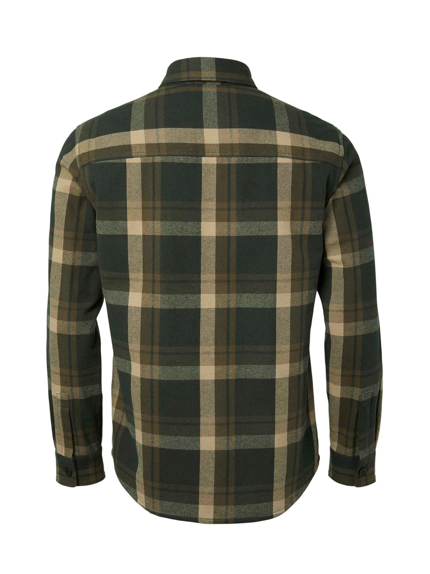 Axe Overshirt Men - Green Checked - 2