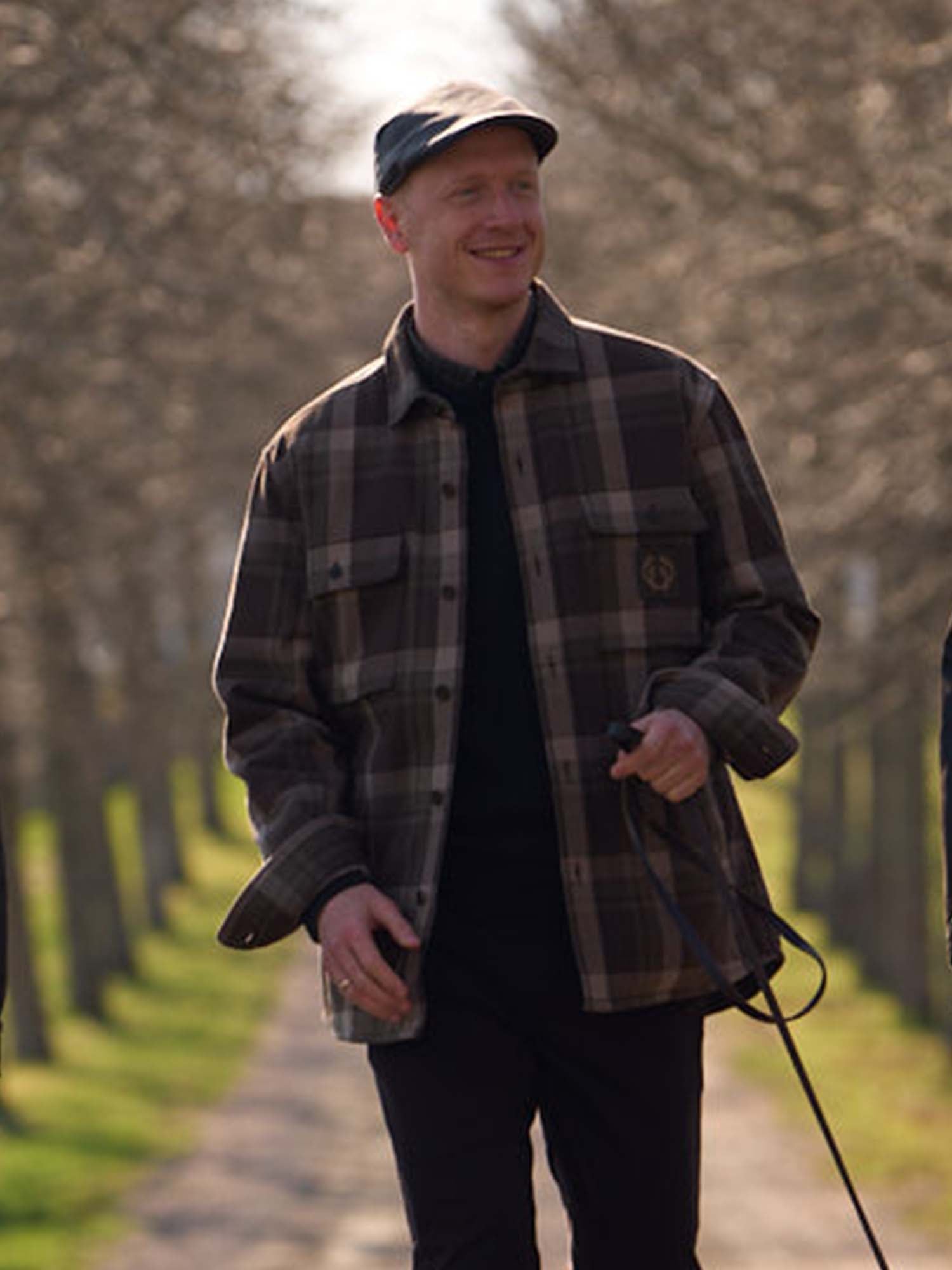 Axe Overshirt Men - Timber Brown Checked - 10