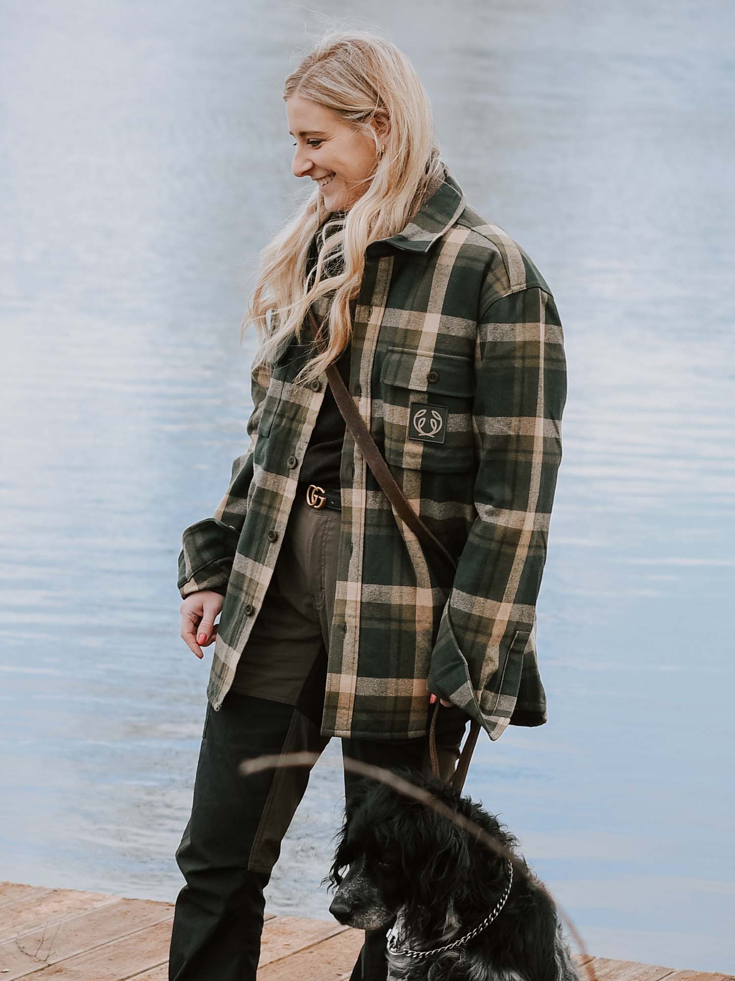 Axe Overshirt Men - Green Checked - 23