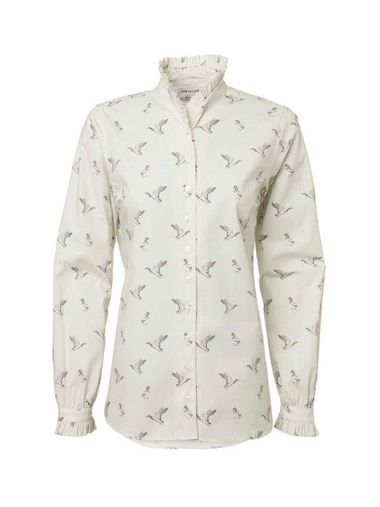 Blair Shooting Fit Shirt Women - Ducks on the move - 1
