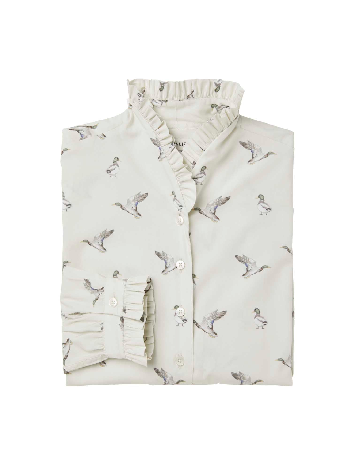 Blair Shooting Fit Shirt Women - Ducks on the move - 2