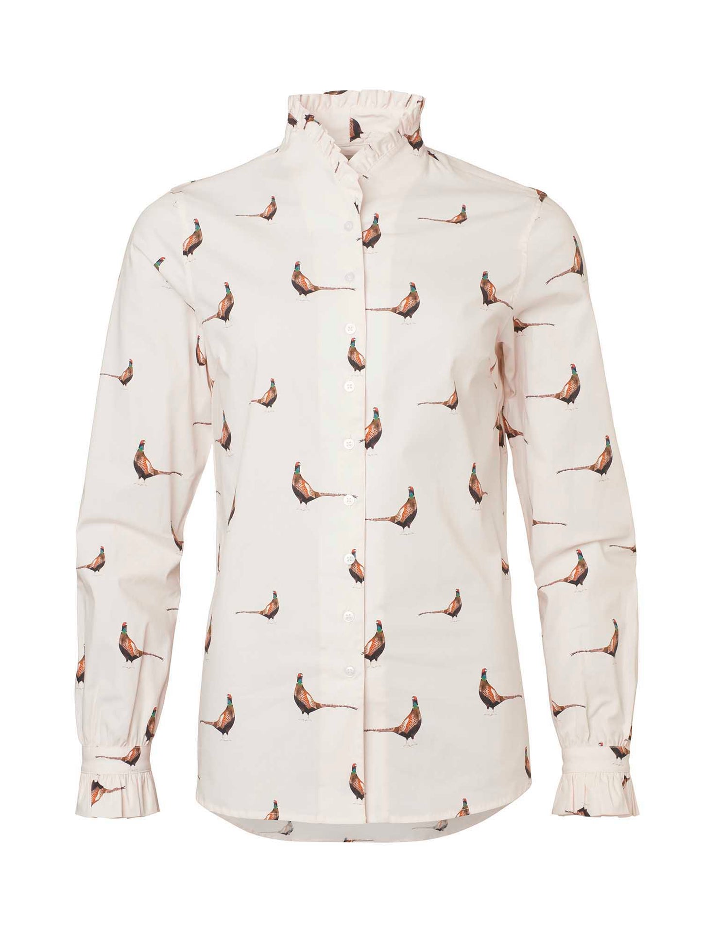 Blair Shooting Fit Shirt Women - Pink Pheasant - 1