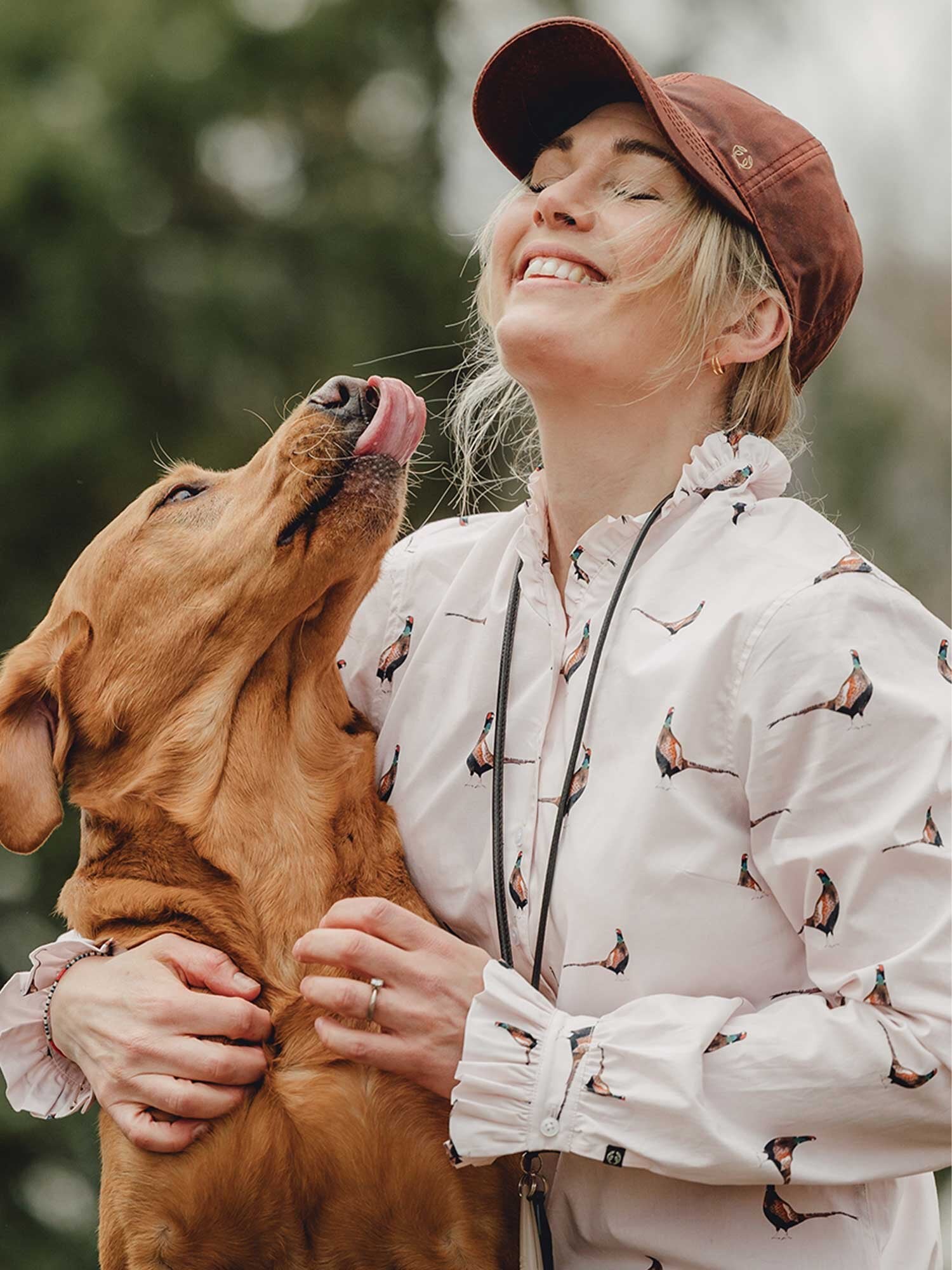 Blair Shooting Fit Shirt Women - Pink Pheasant - 20