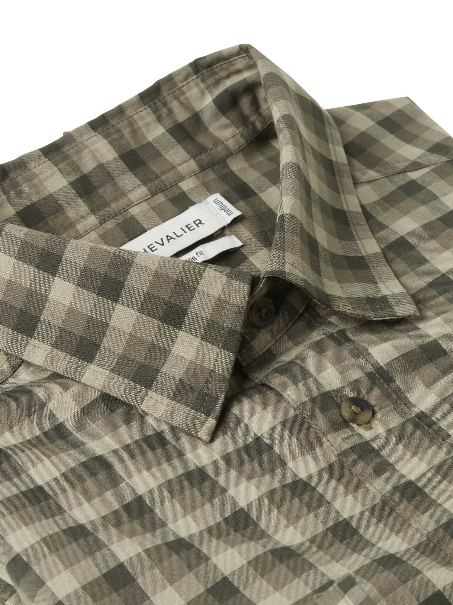 Creek Shooting Fit Coolmax Shirt Men - Mink Brown Checked - 4