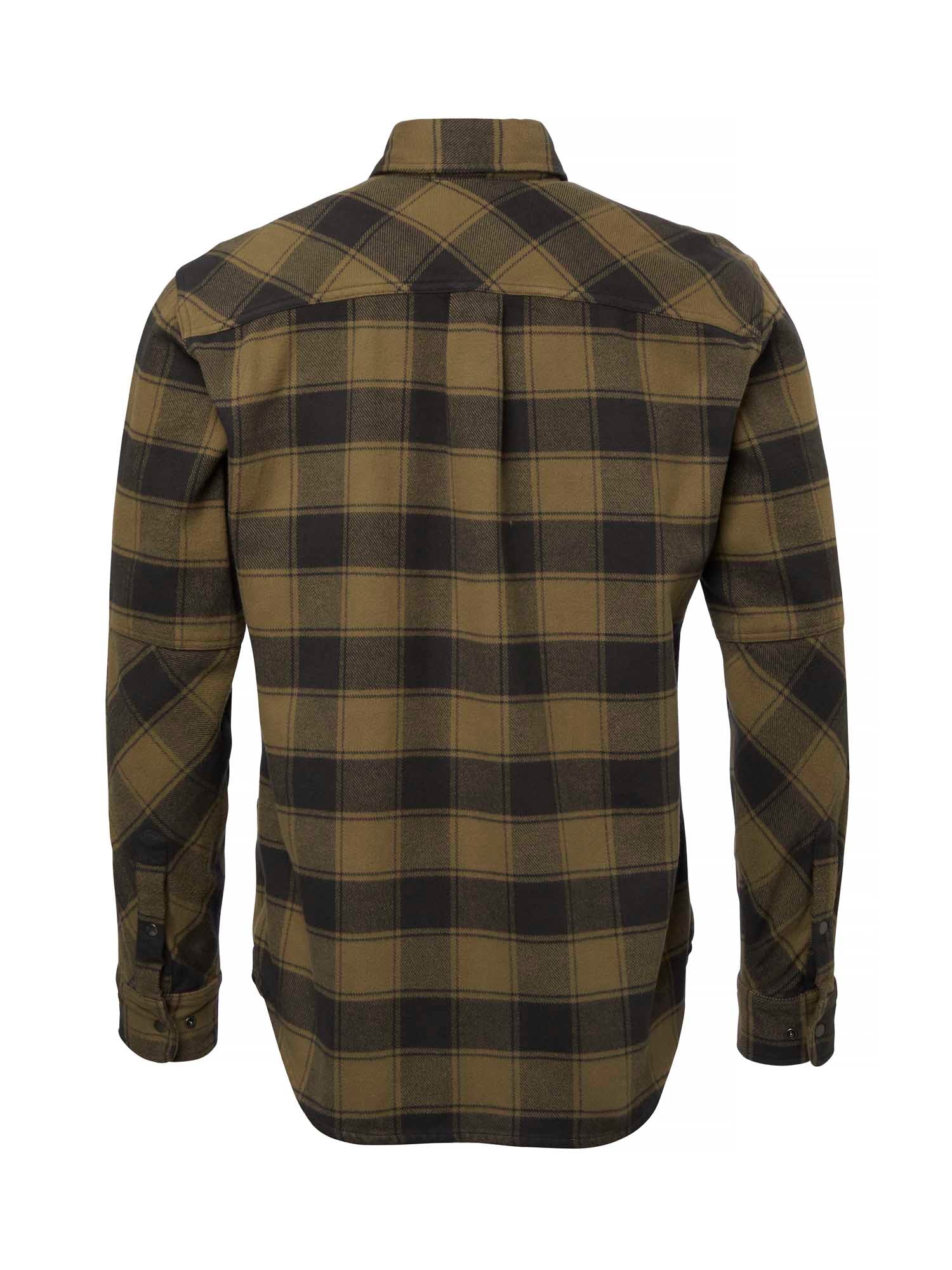Raptor Heavy Flannel Shirt Men - Kodiak Brown Checked - 2