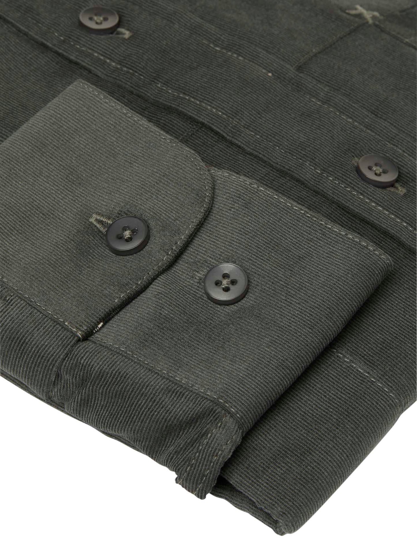 Walton Light Cord Shirt Men - Midnight Pine - 4