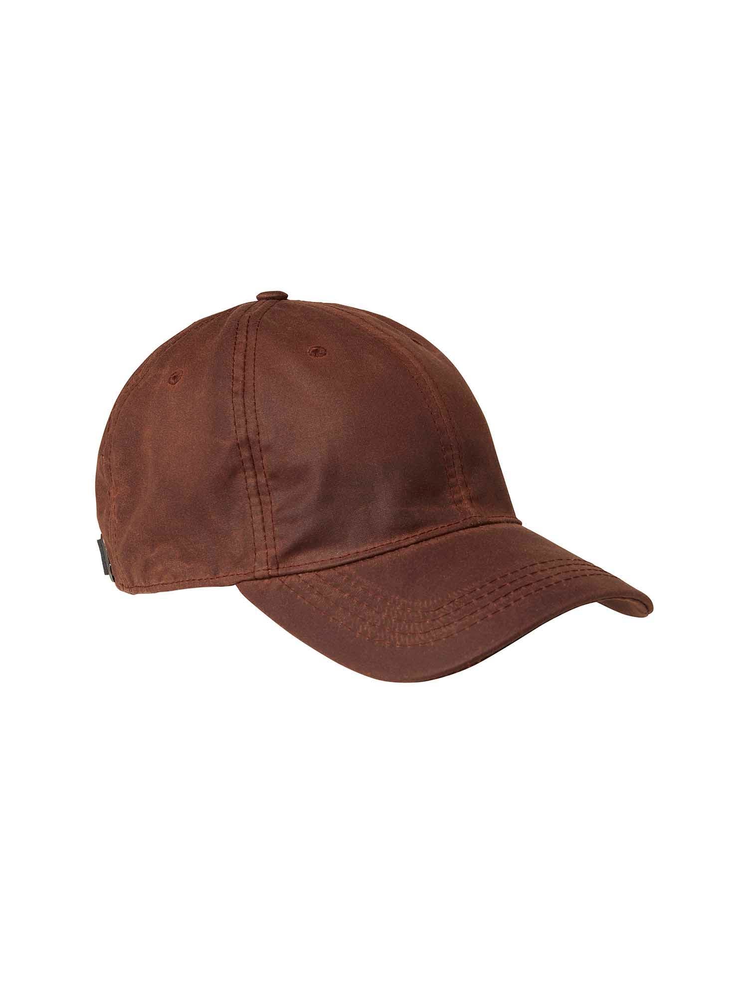 Dimlands Waxed Cotton Cap - Wine Red - 1
