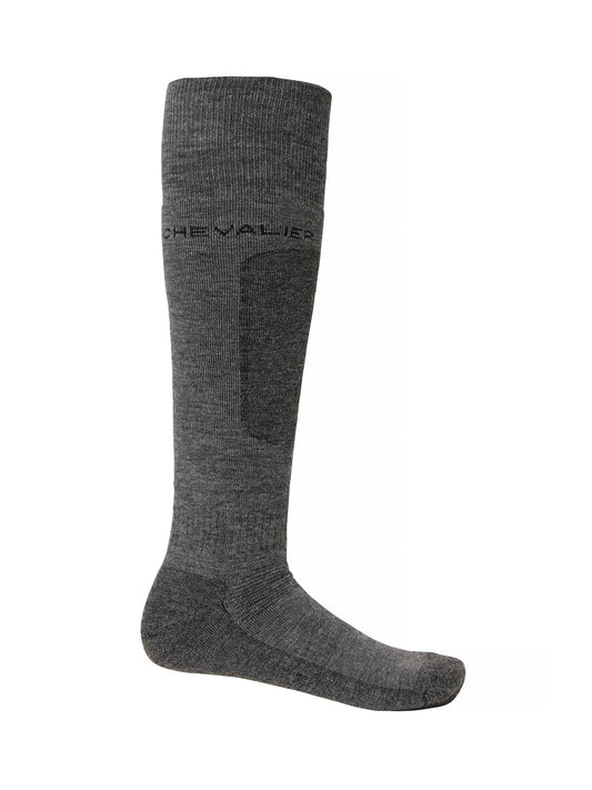 High Boot Wool Socks - Anthracite - 1