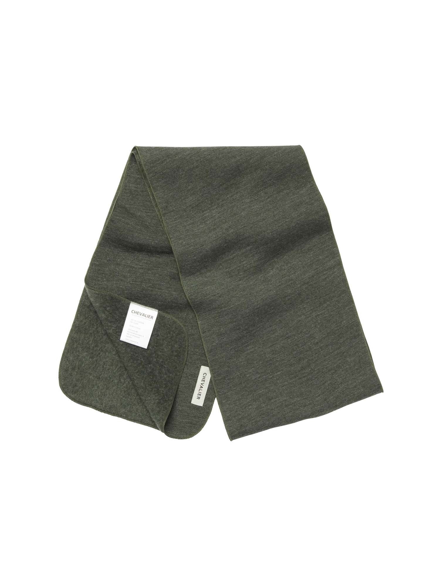 Brisk Wool Scarf - Dark Green - 1