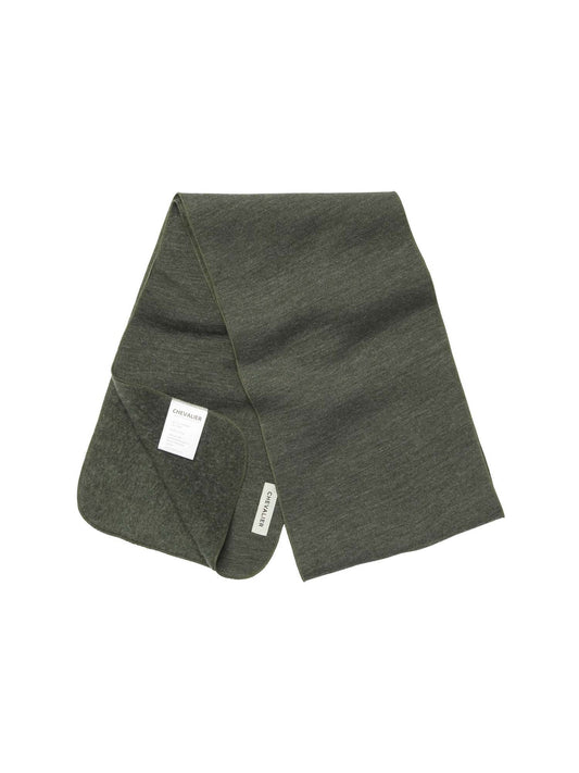 Brisk Wool Scarf - Dark Green - 1