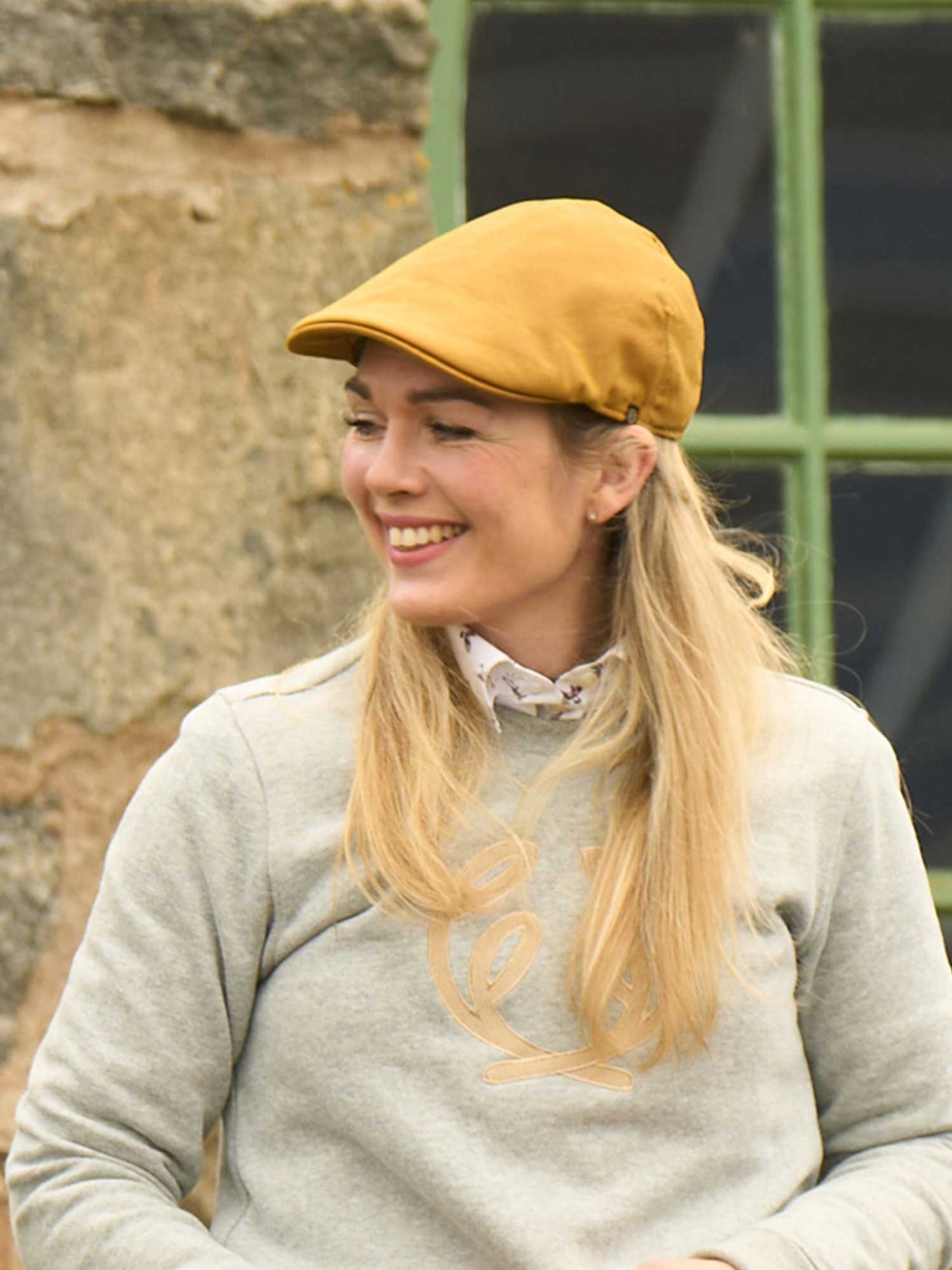 Torre Waxed Cotton Sixpence Cap - Golden Oak - 20