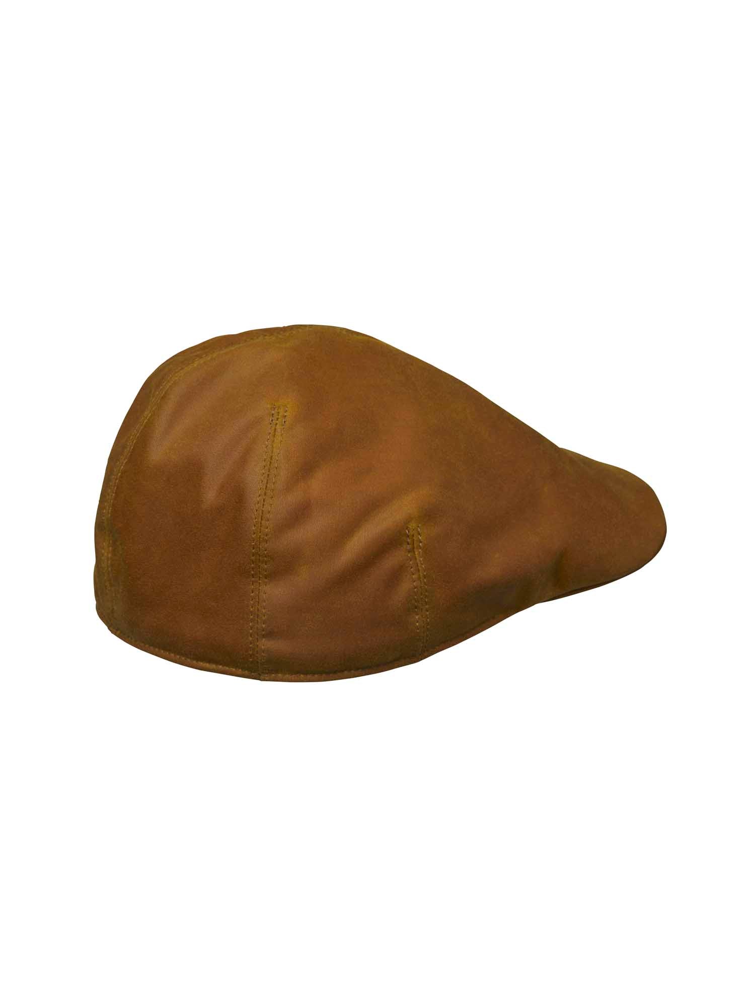 Torre Waxed Cotton Sixpence Cap - Golden Oak - 2