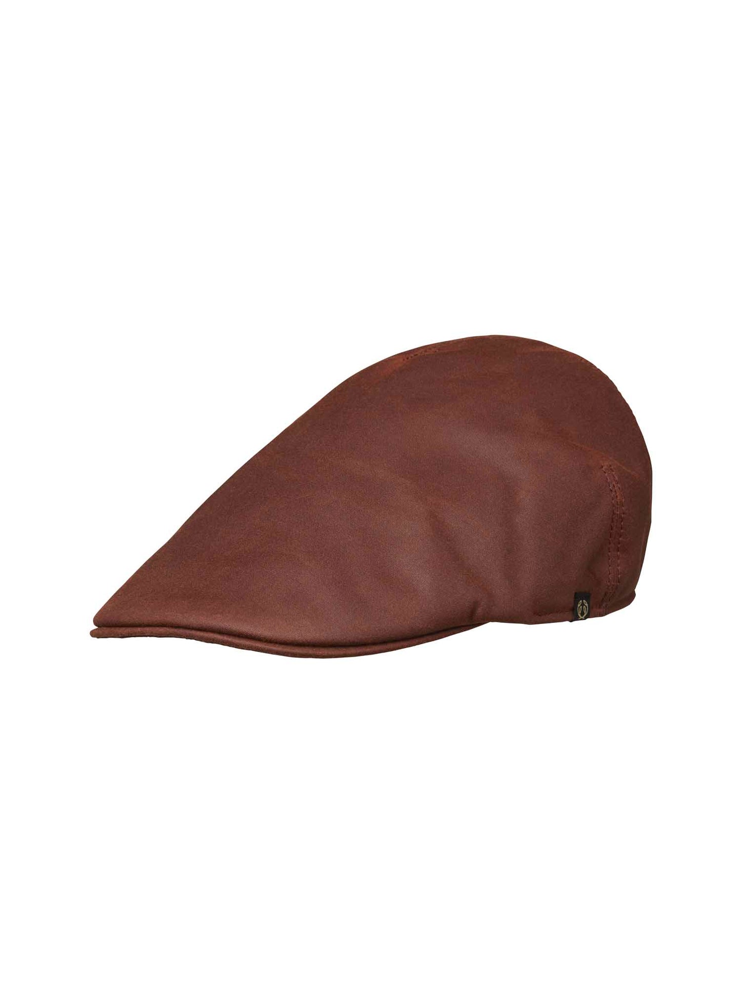 Torre Waxed Cotton Sixpence Cap - Burgundy - 1