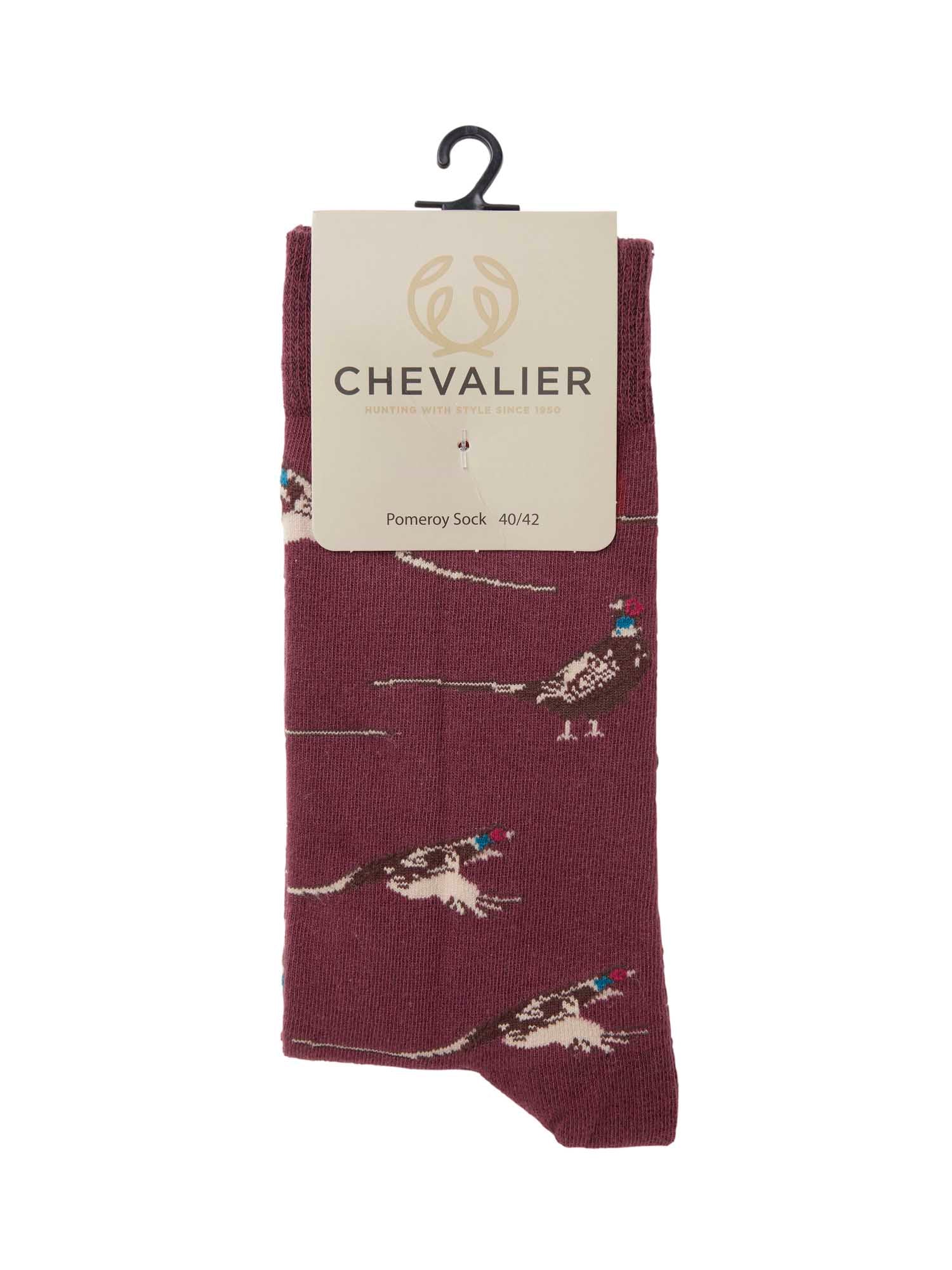 Pomeroy Socks - Dark Fox Red Pheasant - 2