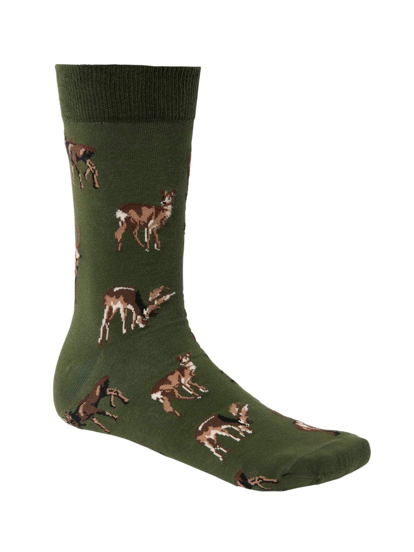 Pomeroy Socks - Rifle Green Deer - 2