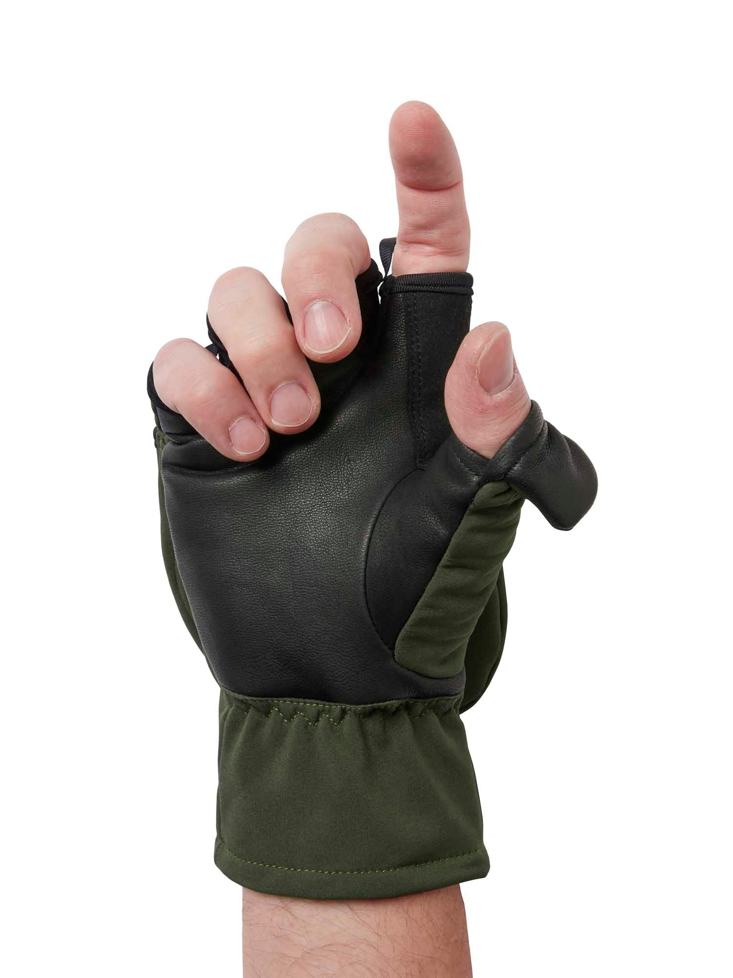 Nimrod Windblocker Pullover Mittens - Dark Green - 4
