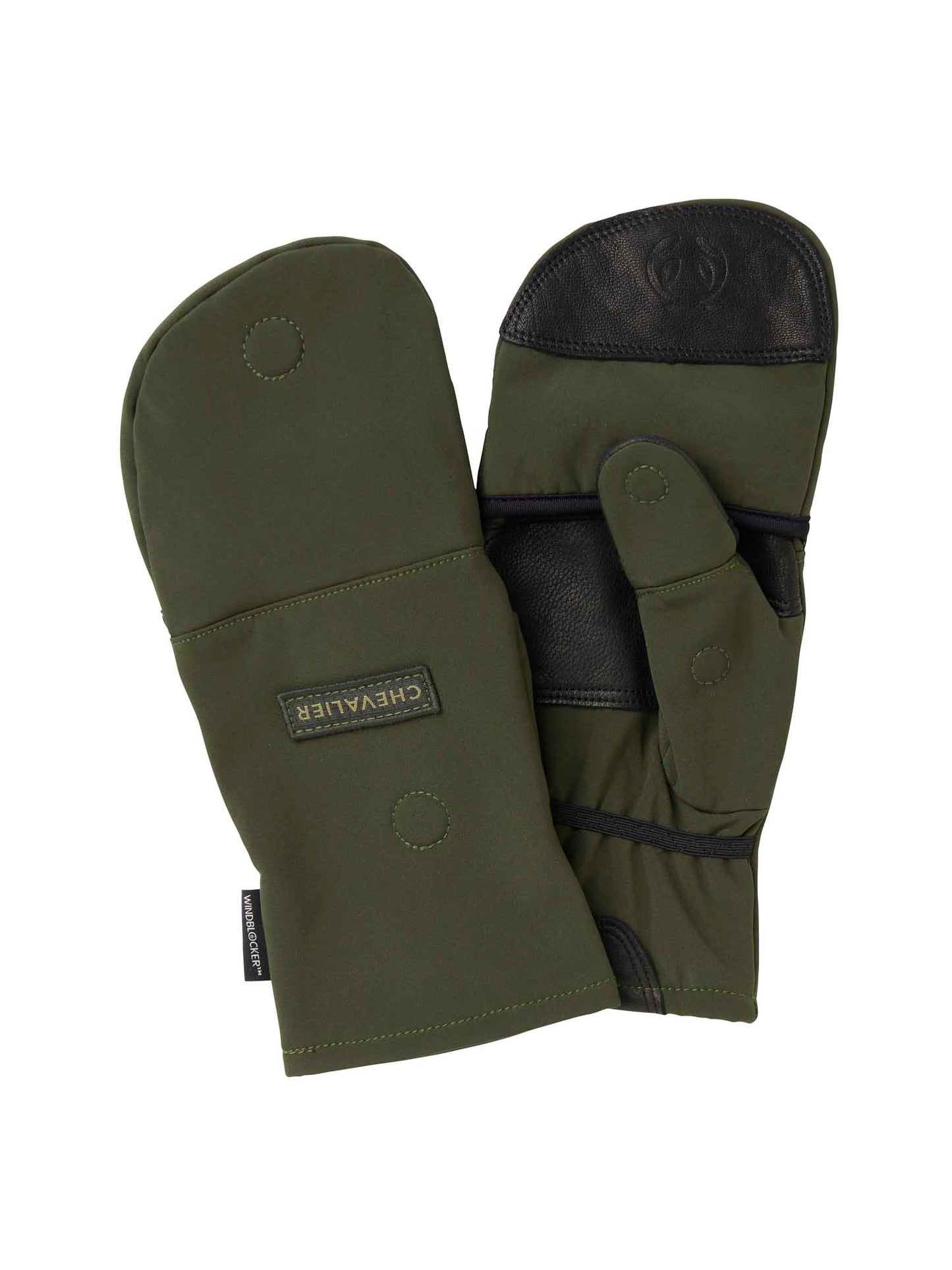 Nimrod Windblocker Pullover Mittens - Dark Green - 3