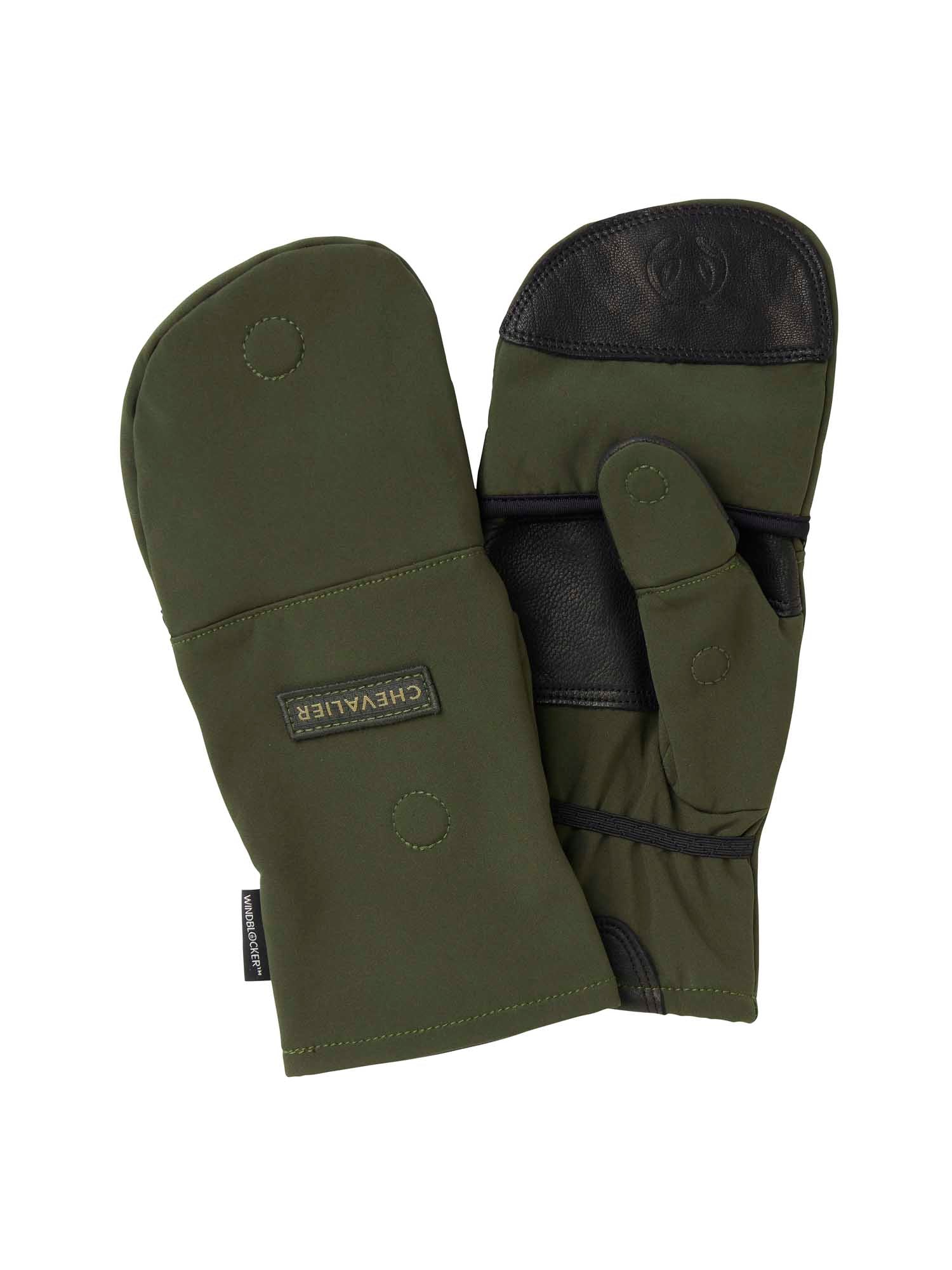 Nimrod Windblocker Pullover Mittens - Dark Green - 3
