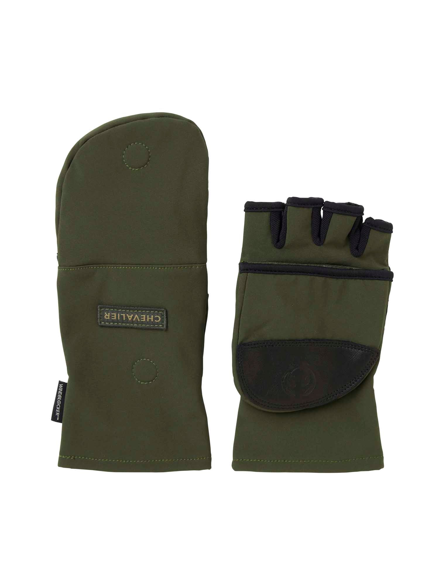 Nimrod Windblocker Pullover Mittens - Dark Green - 1