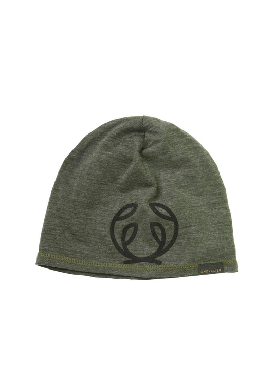 Coley Wool Beanie - Dark Green - 1