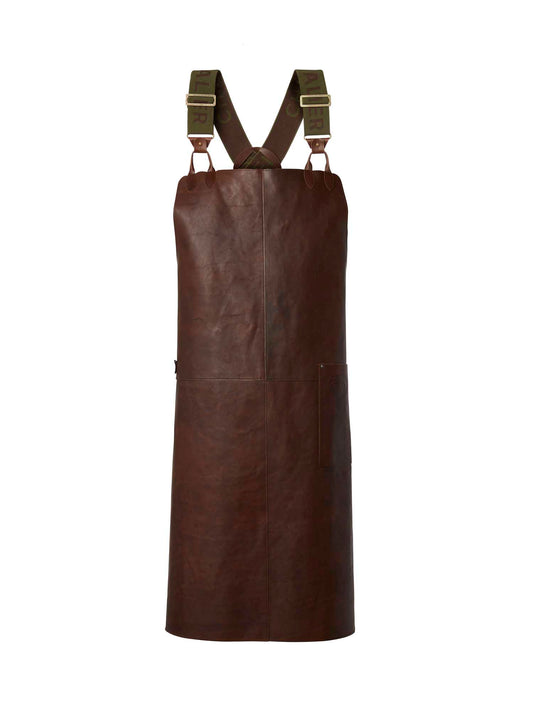 Elk Butcher Apron - Leather Brown - 1