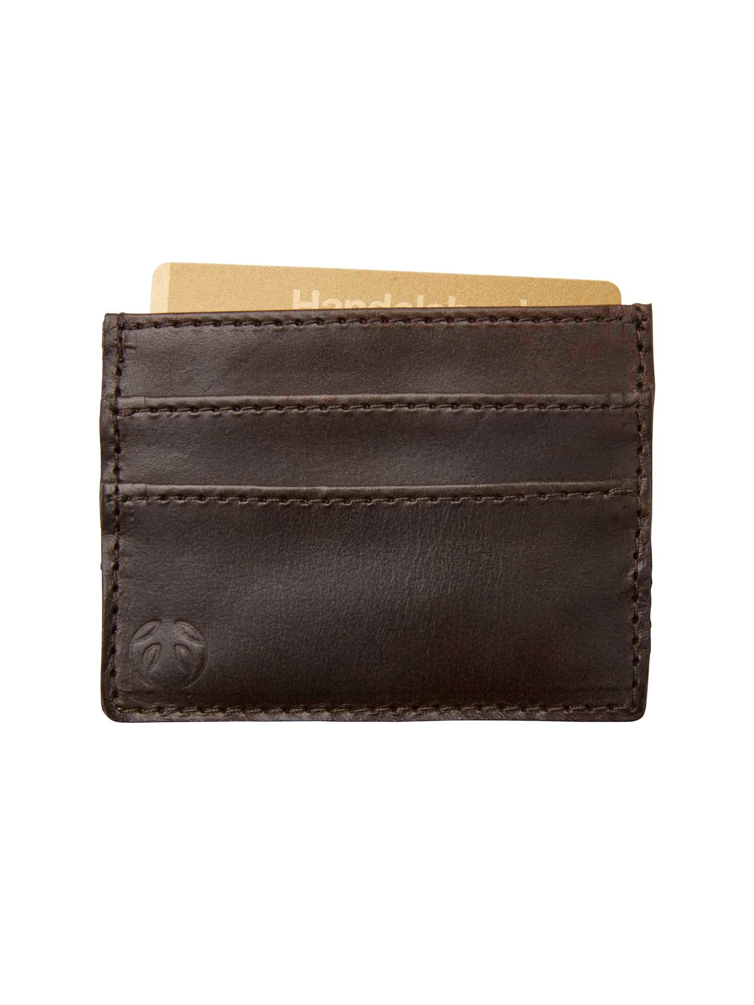 Trigger Leather Card Holder - Leather Brown - 1