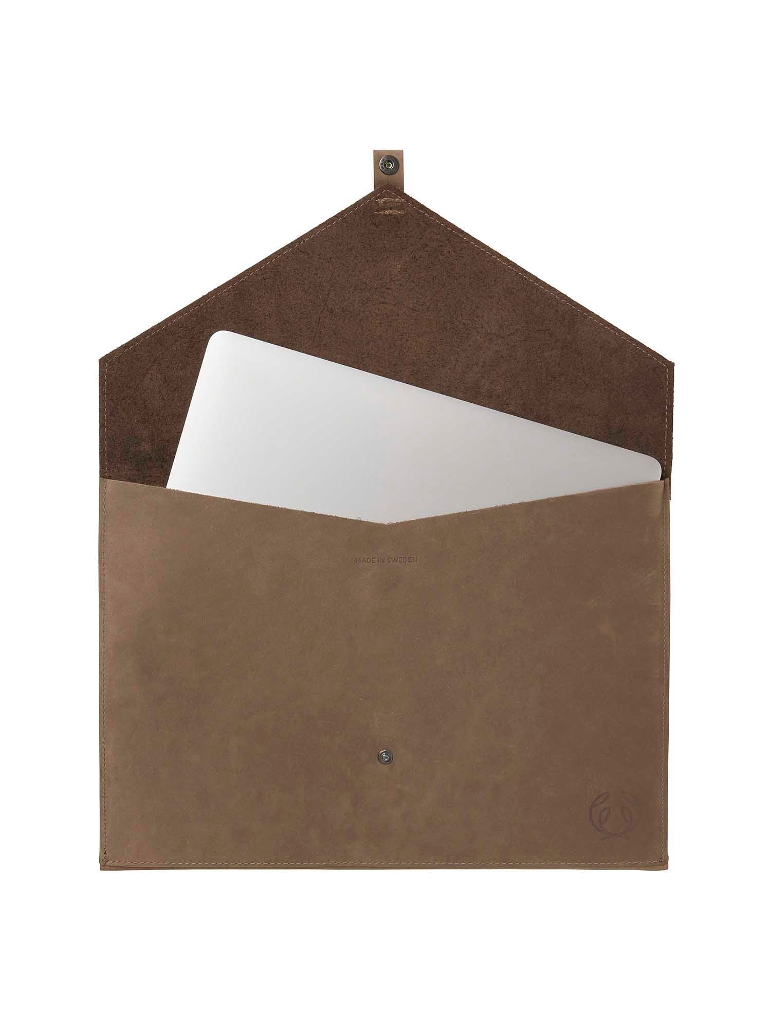 Chevalier Laptop Case - Leather Brown - 3