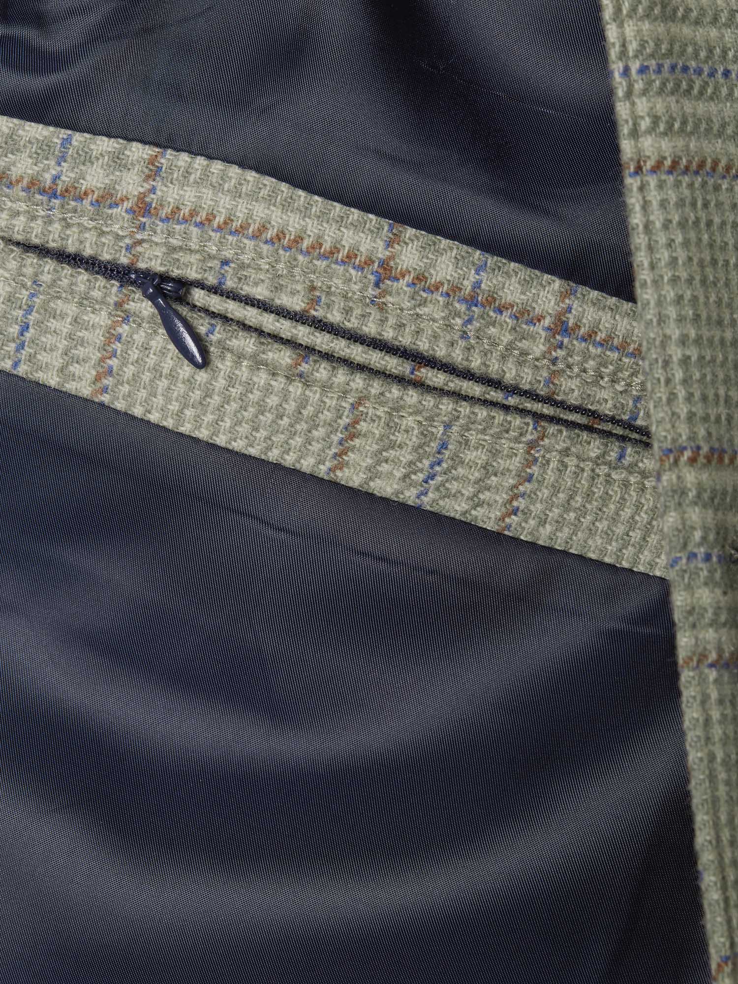 Wiston Shooting Tweed Vest Men - Willow Green Checked - 4