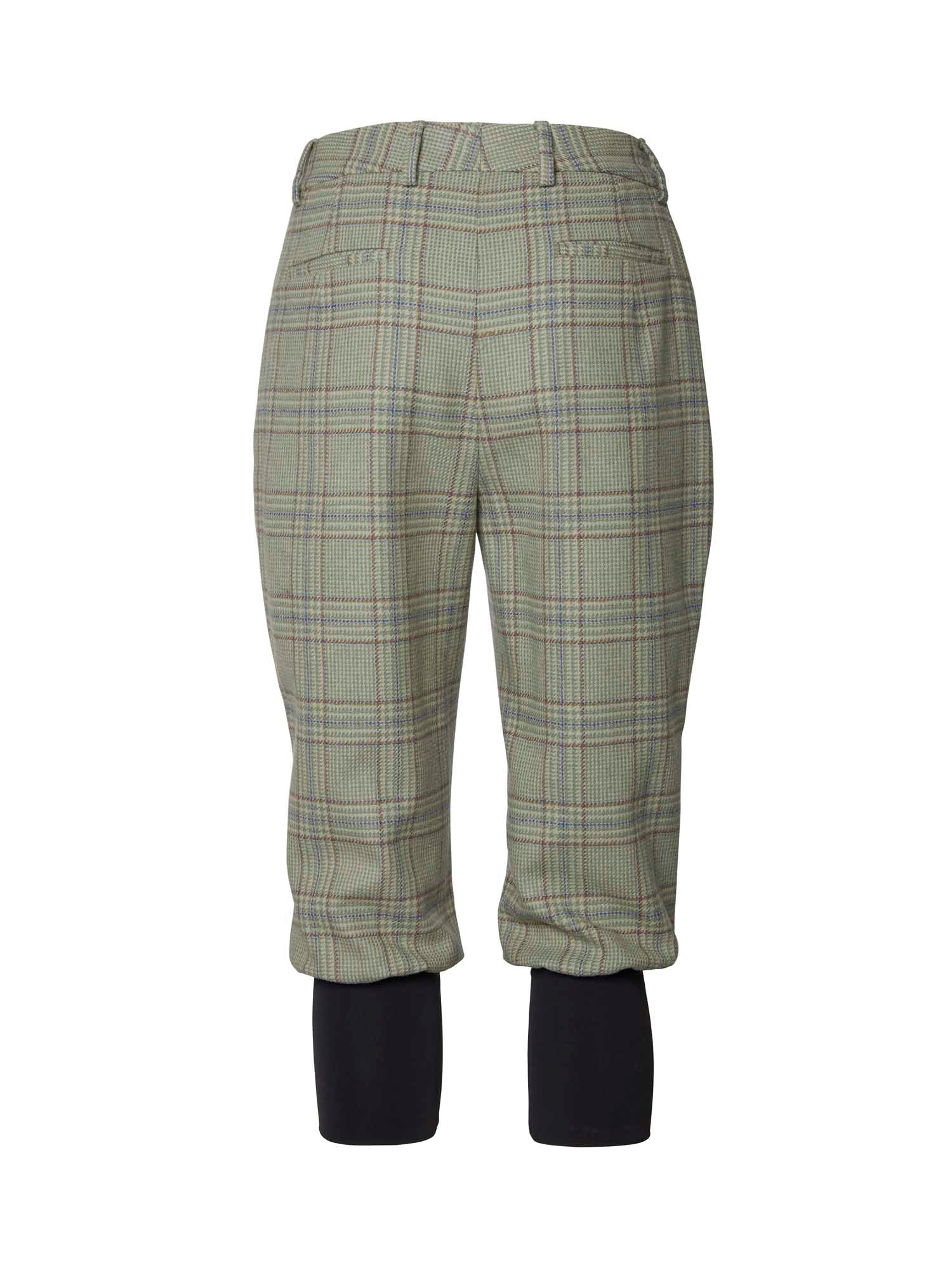 Advie Tweed Breeks Women - Willow Green Checked - 2