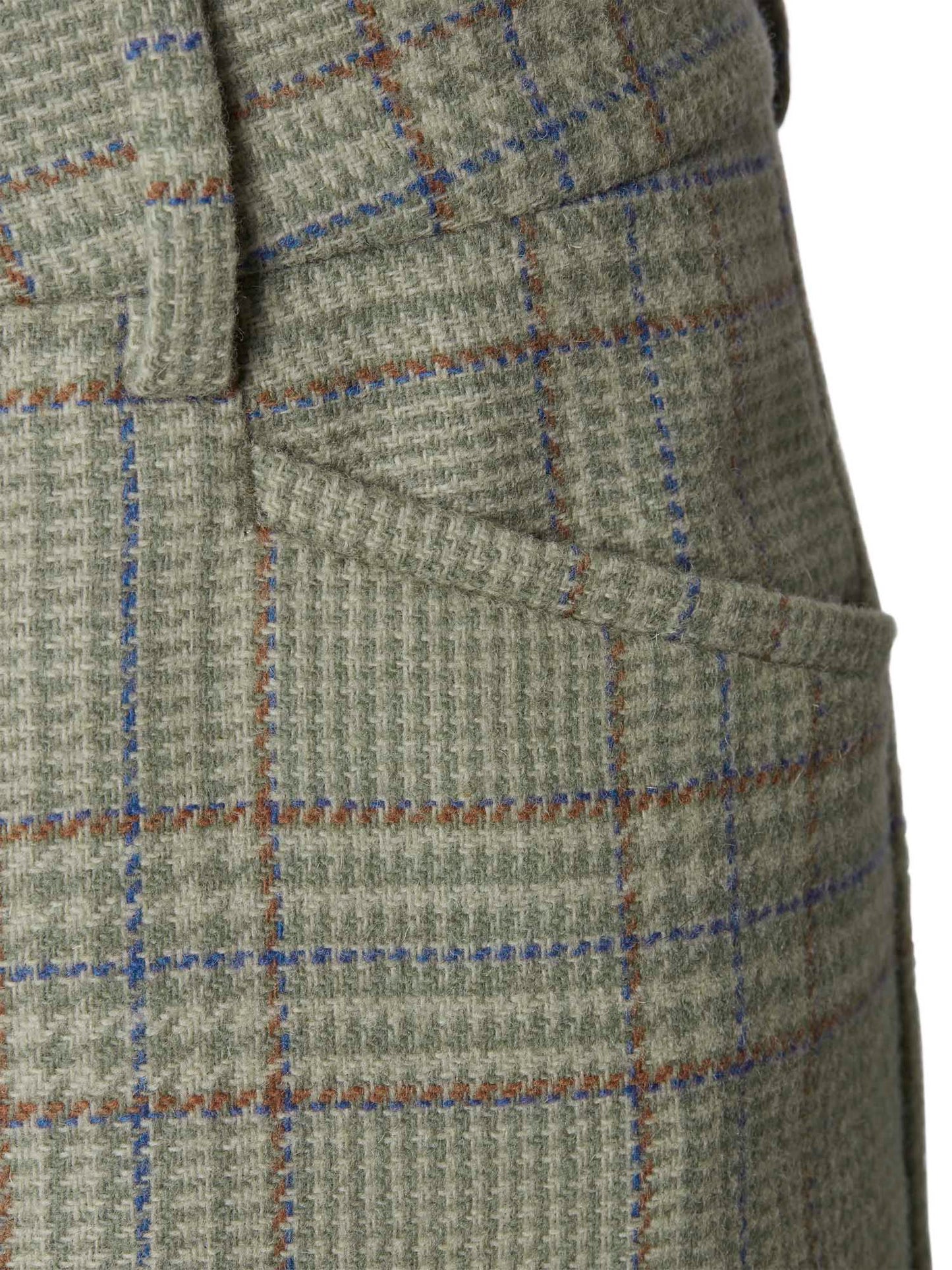 Advie Tweed Breeks Women - Willow Green Checked - 3