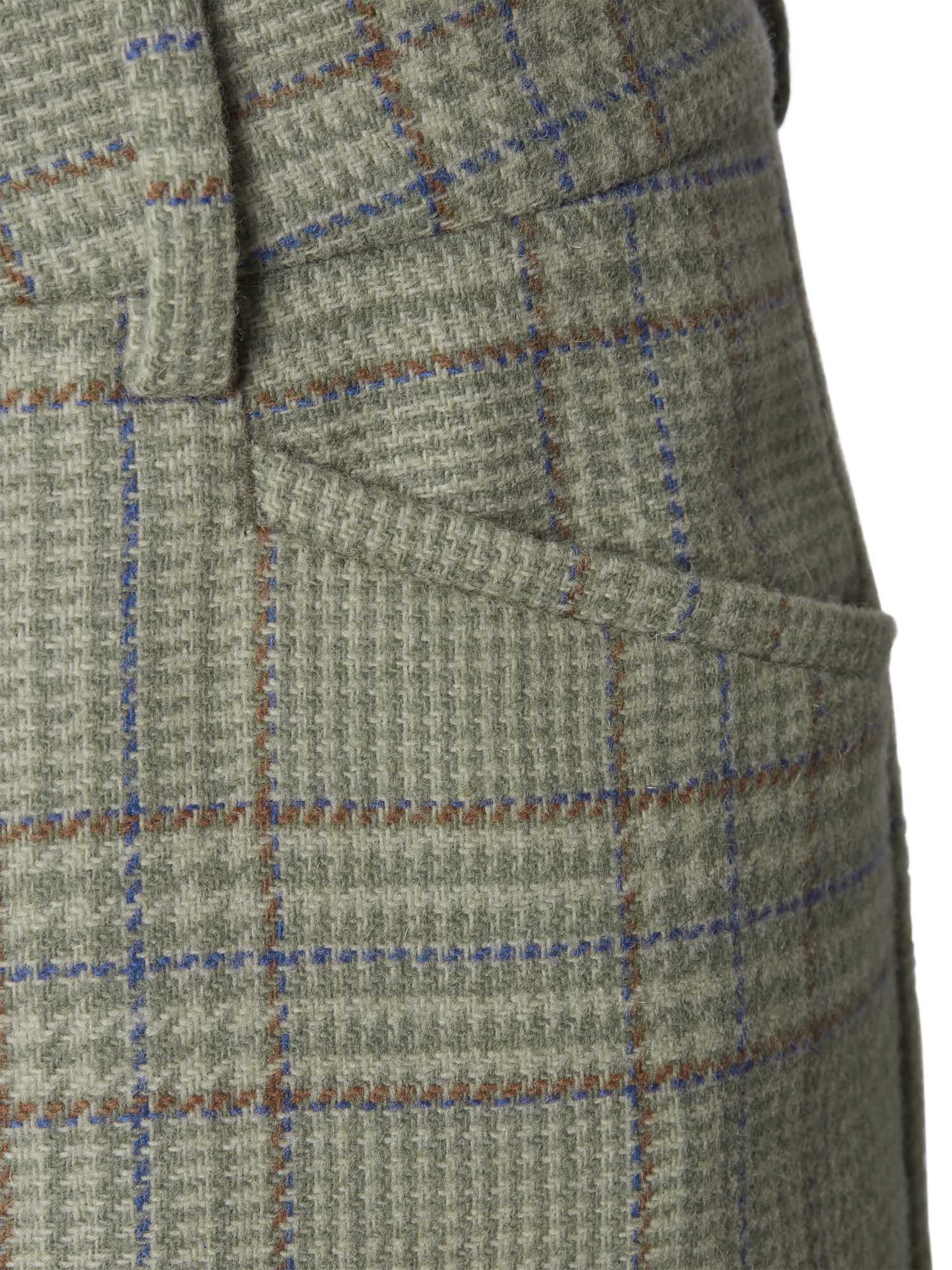 Advie Tweed Breeks Women - Willow Green Checked - 3