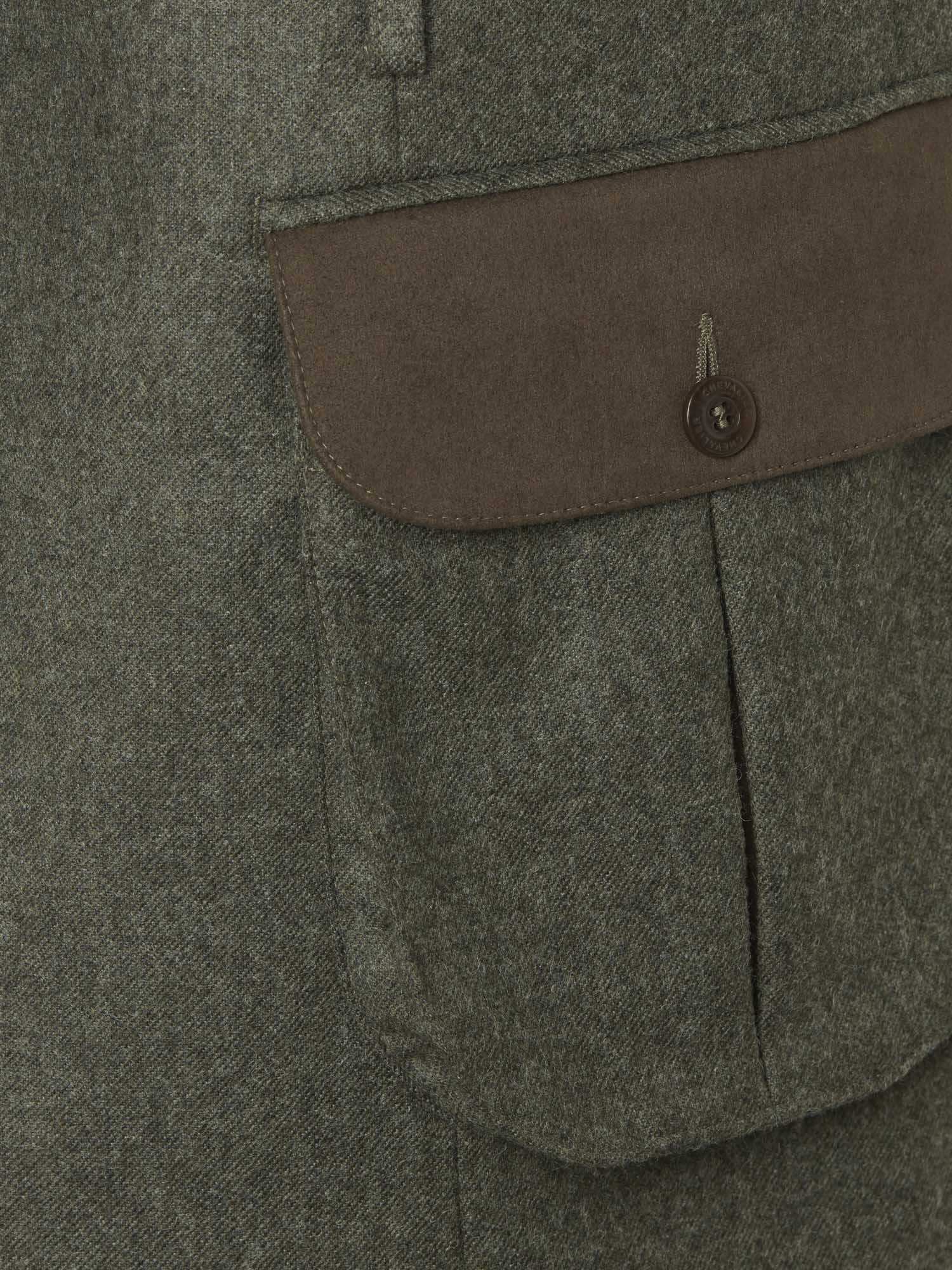 Felisa Shooting Tweed Vest Women - Misty Green - 3
