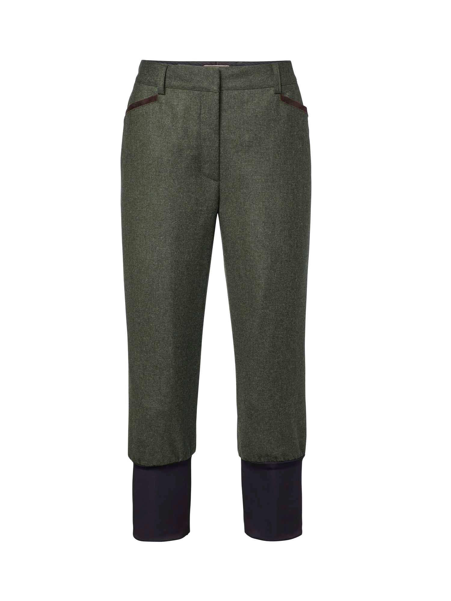 Ana Tweed Breeks Women - Misty Green - 1